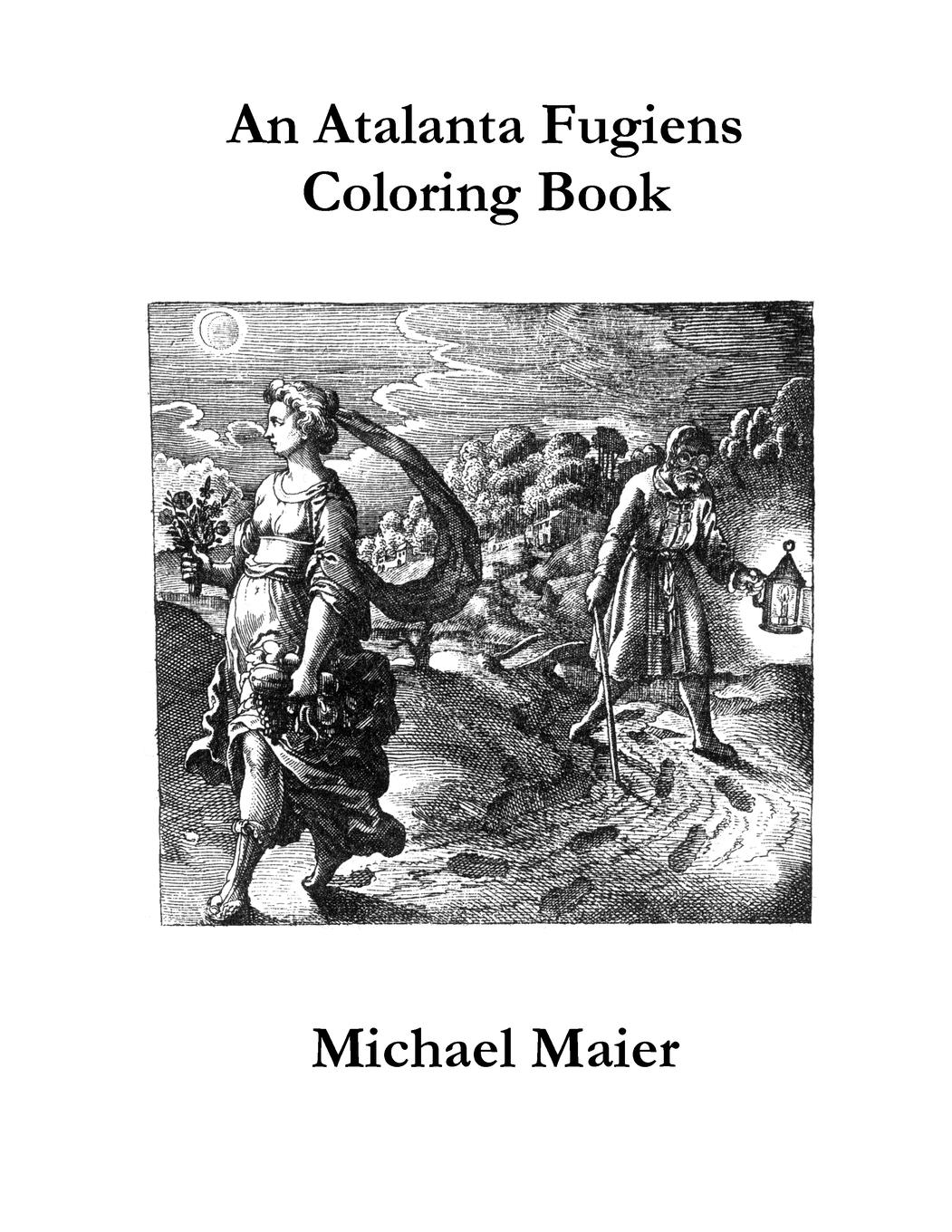 Vorderes Coverbild An Atalanta Fugiens Coloring Book