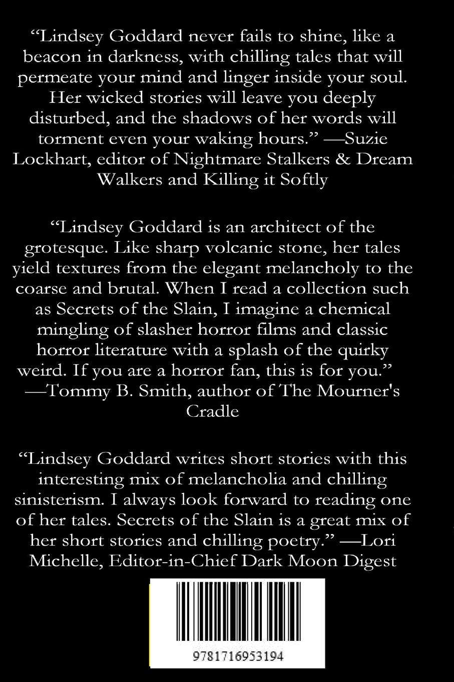 Rückseitencover Secrets of the Slain