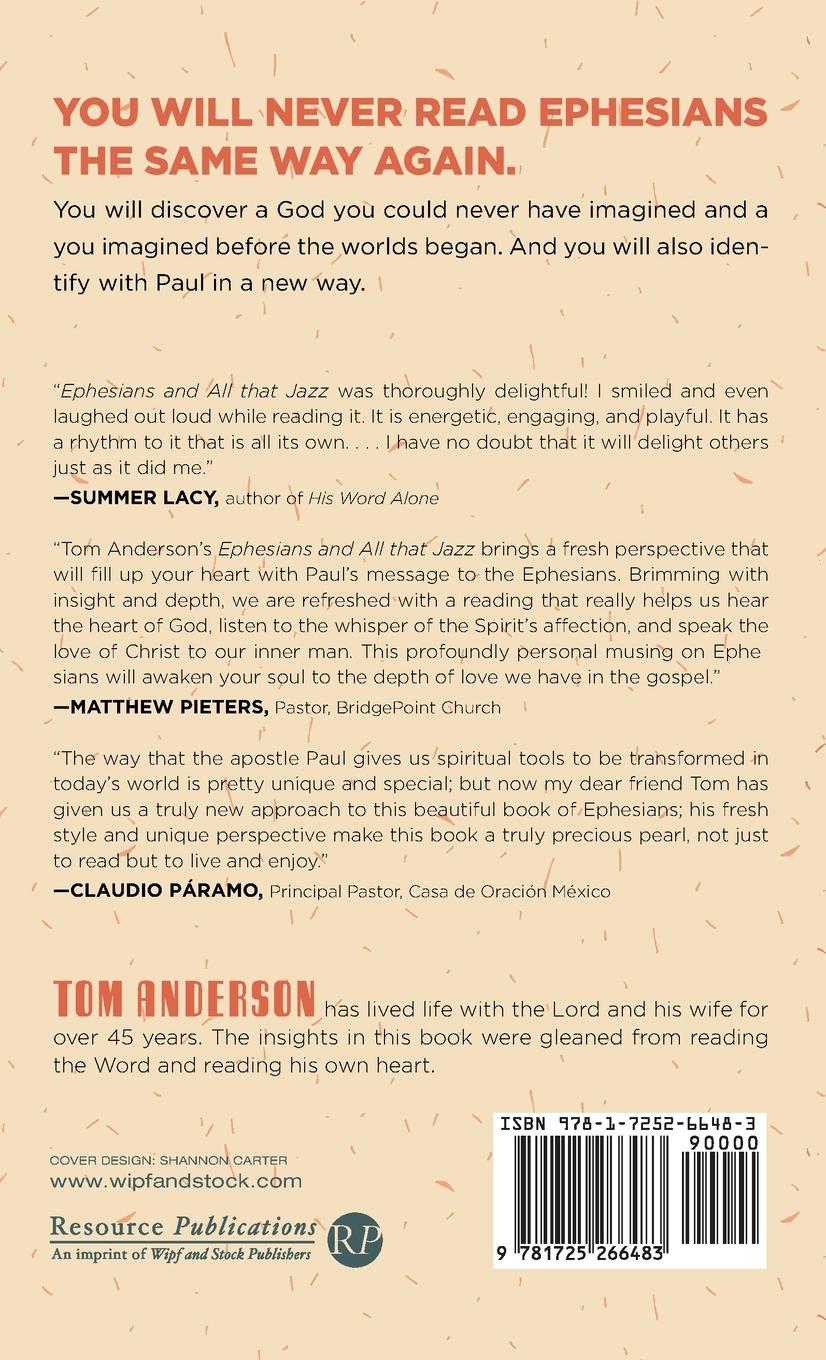 Rückseitencover Ephesians and All that Jazz