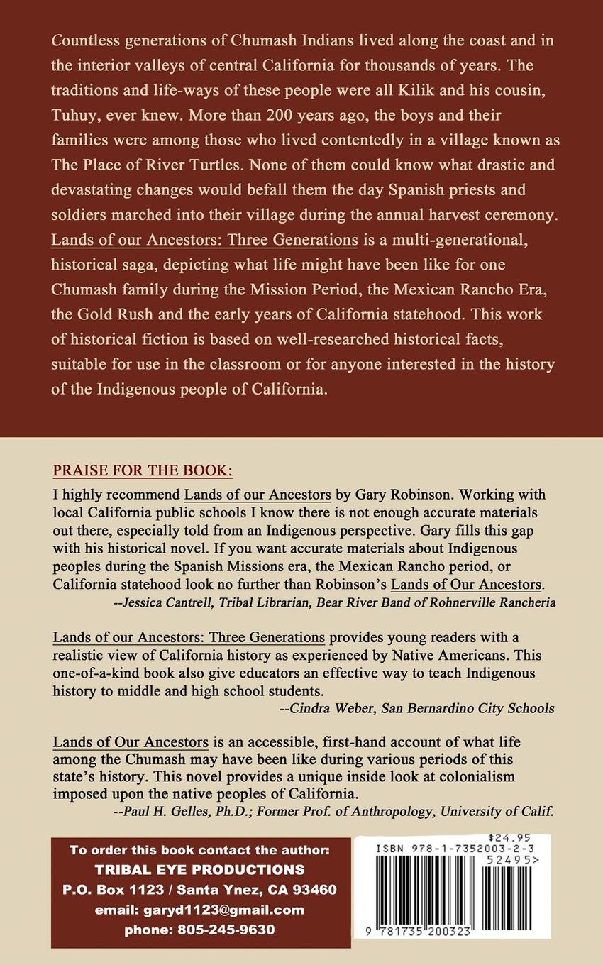 Rückseitencover Lands of our Ancestors