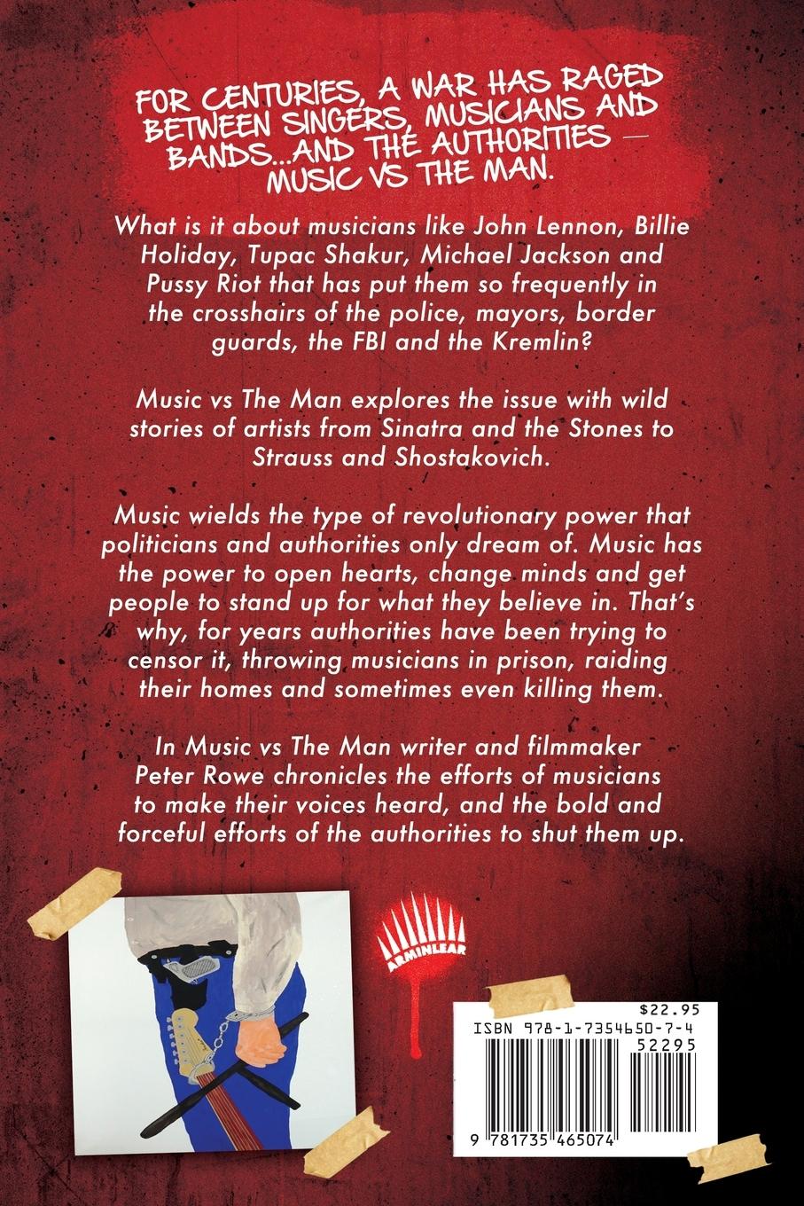 Rückseitencover Music vs The Man