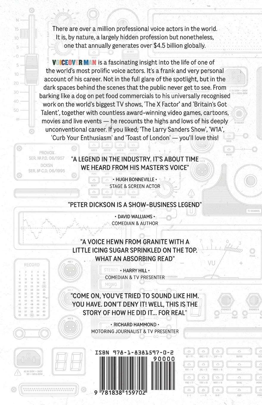 Rückseitencover Voiceover Man