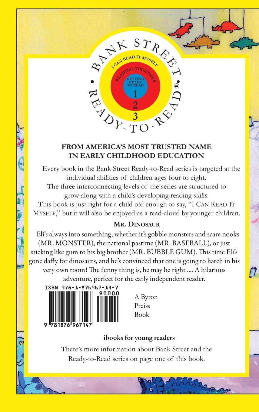 Rückseitencover Mr. Dinosaur