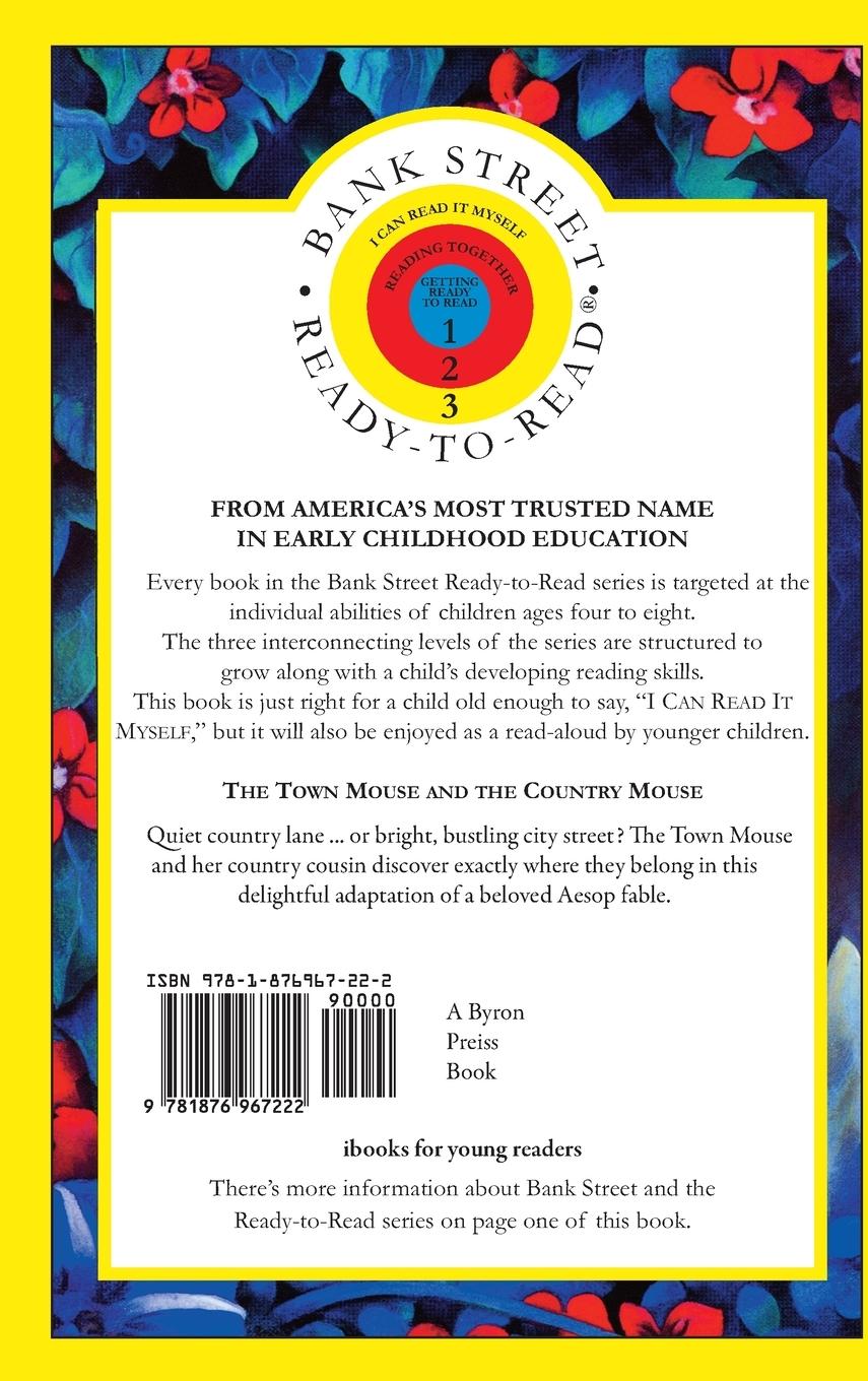 Rückseitencover The Town Mouse and the Country Mouse