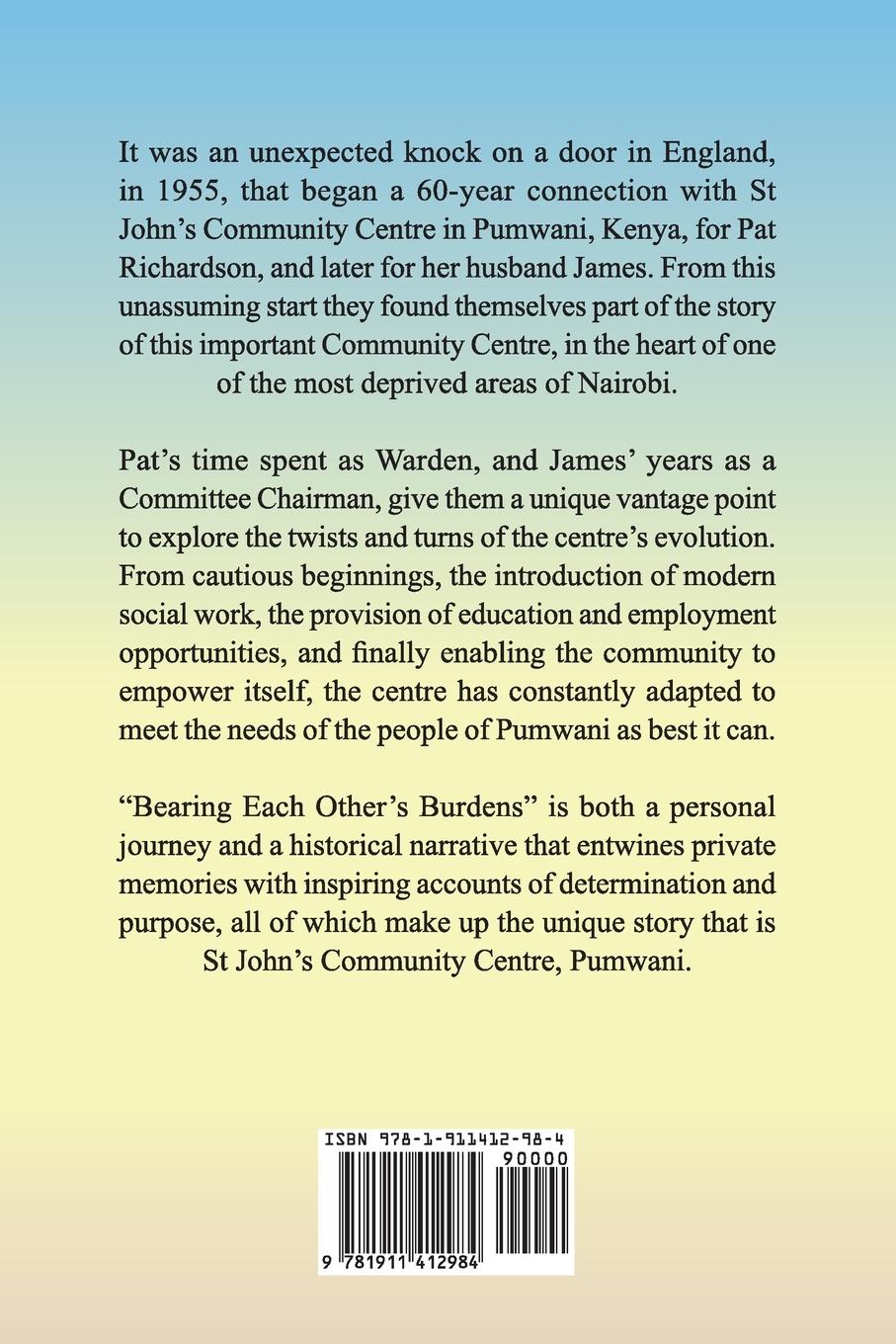 Rückseitencover Bearing Each Other's Burdens