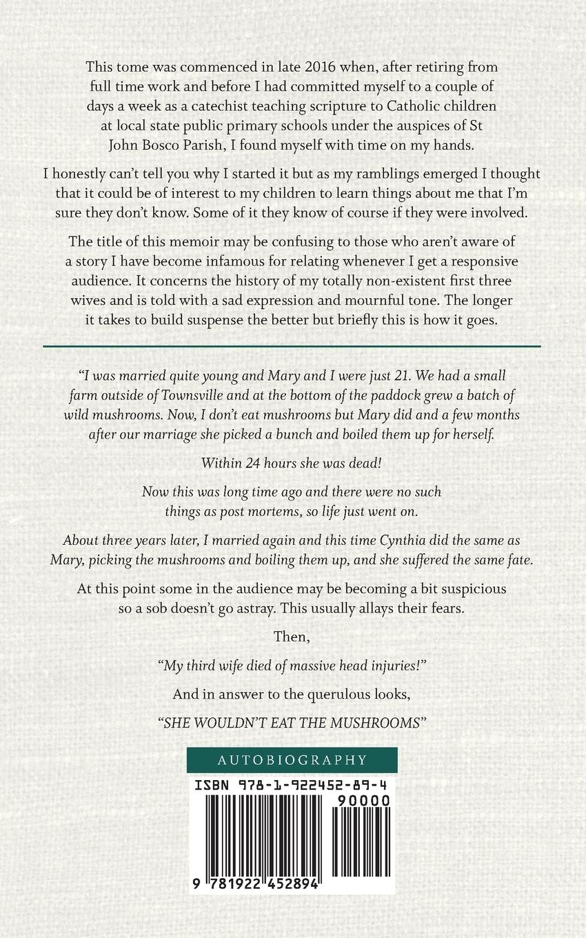 Rückseitencover She Wouldn't Eat the Mushrooms