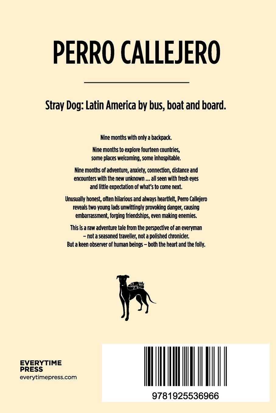 Rückseitencover Perro Callejero (Stray Dog)