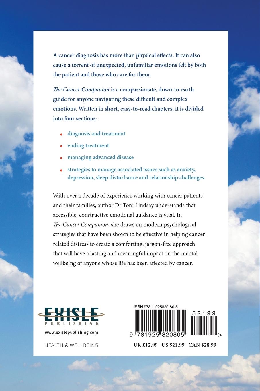 Rückseitencover Cancer Companion