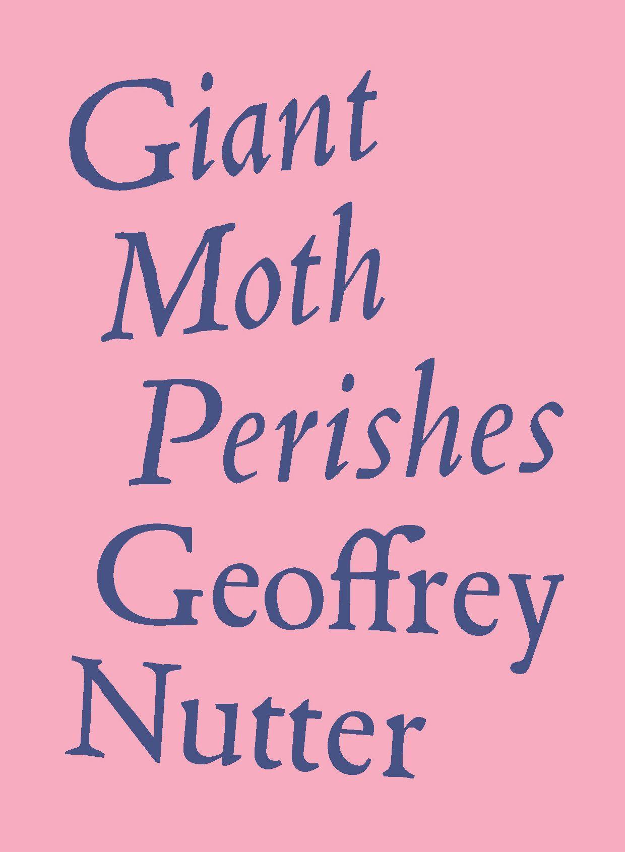 Vorderes Coverbild Giant Moth Perishes