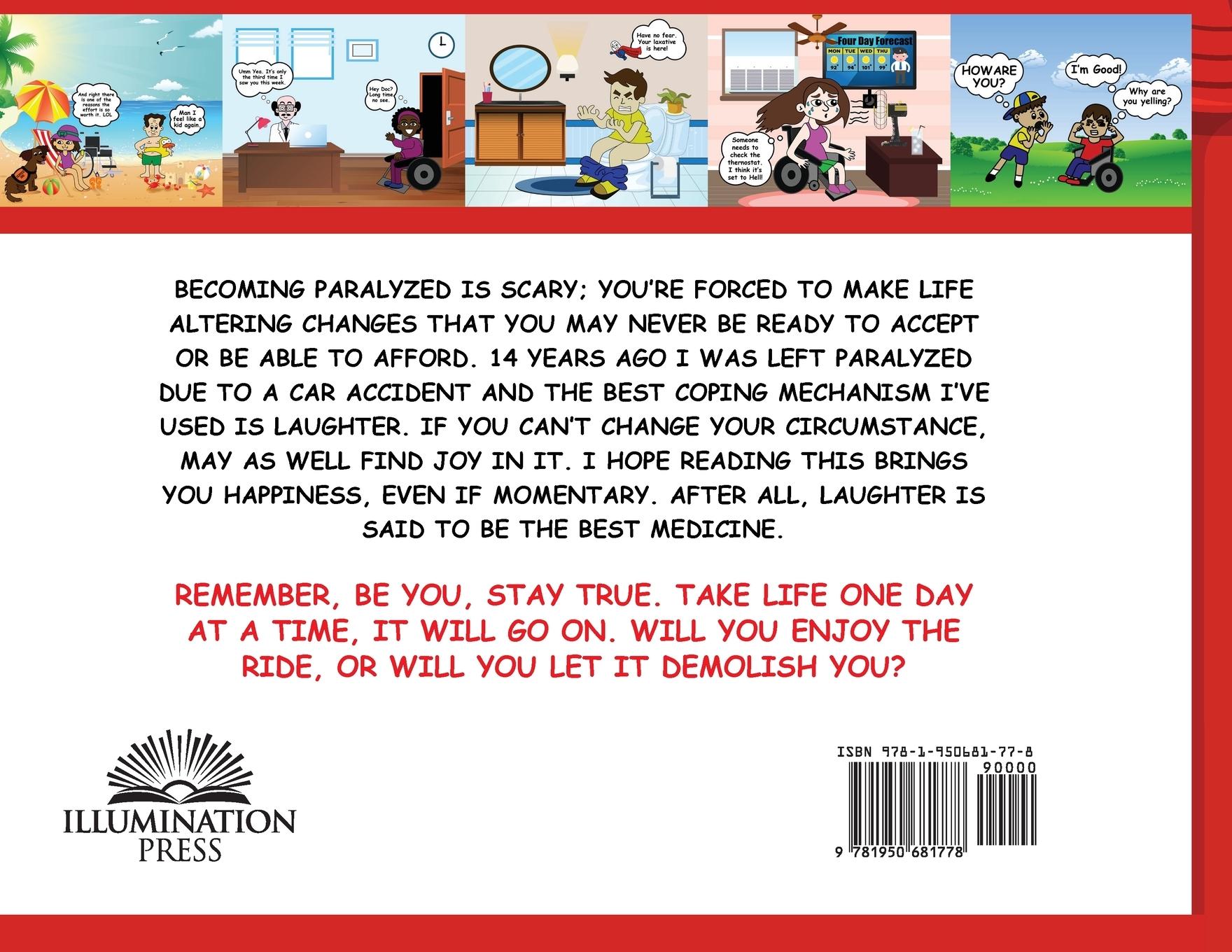 Rückseitencover Comedic Relief for Paralysis