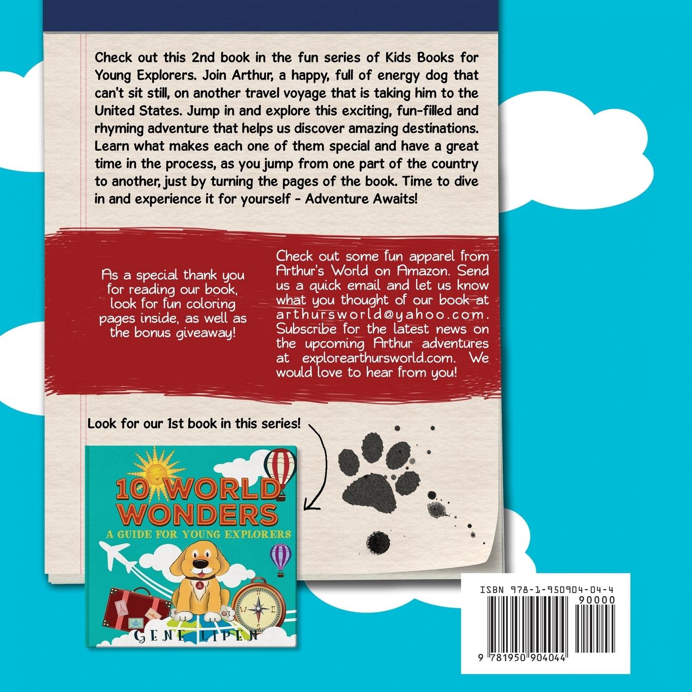 Rückseitencover USA Destinations That Spark Our Fascinations