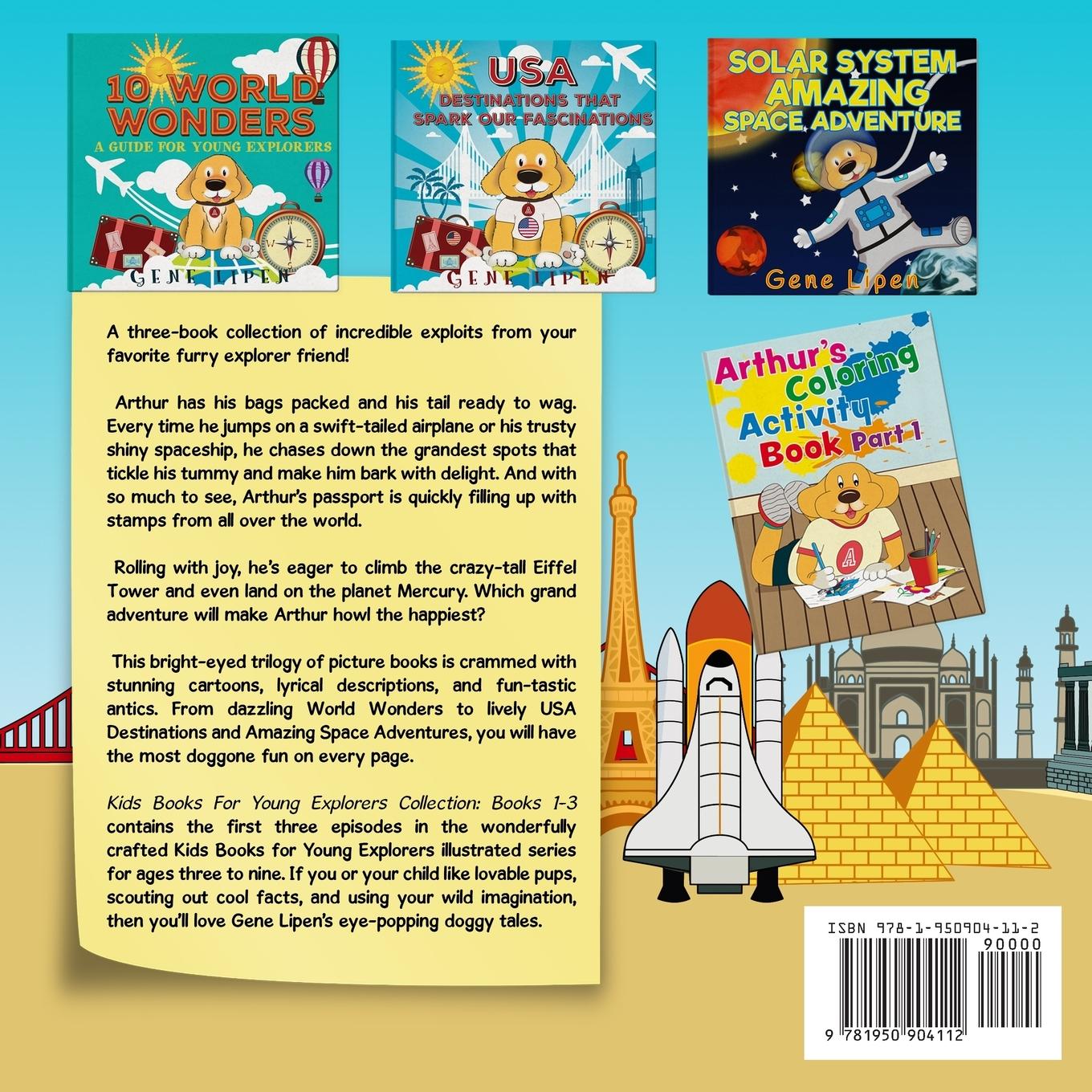 Rückseitencover Kids Books For Young Explorers