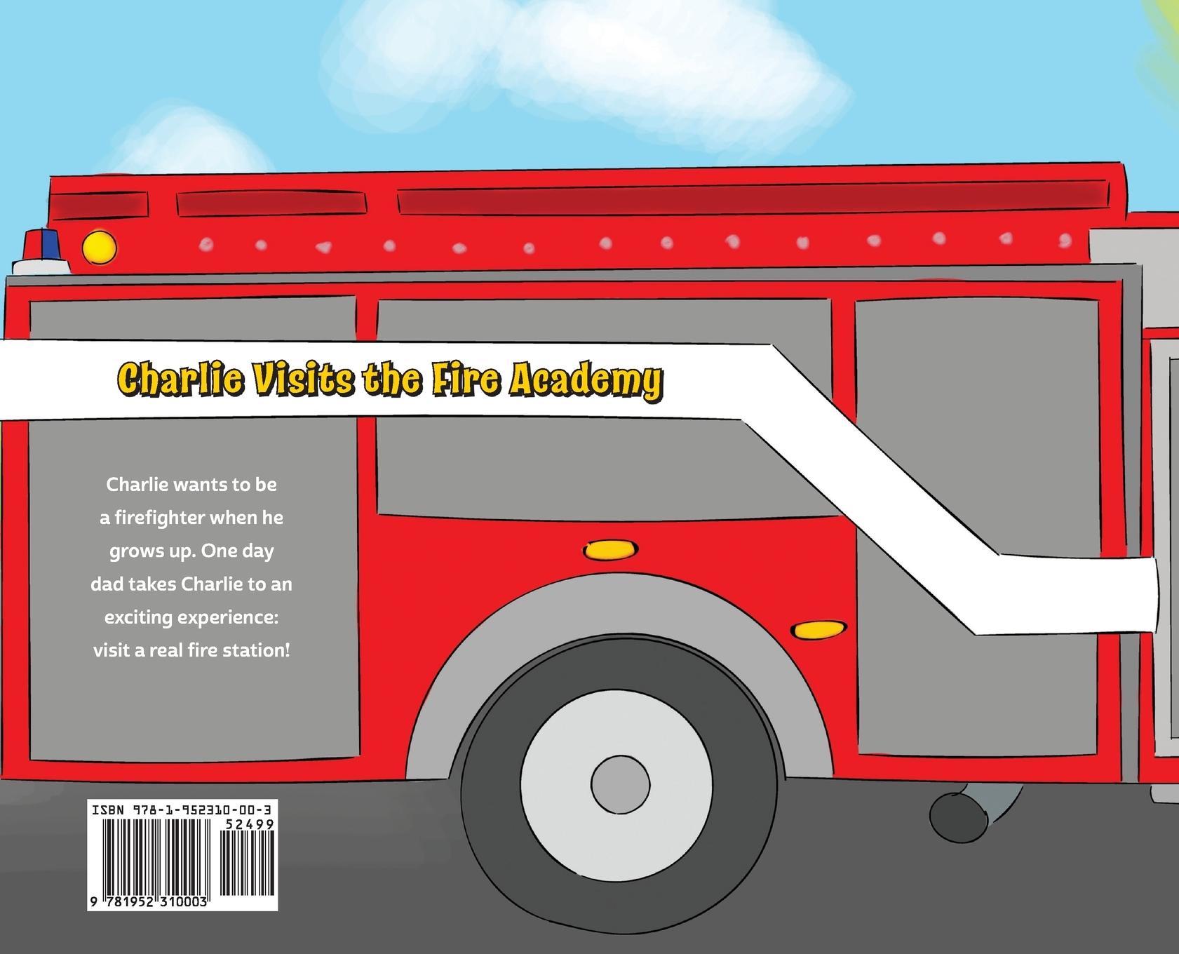 Rückseitencover Charlie Visits the Fire academy