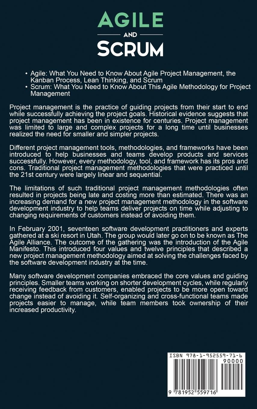 Rückseitencover Agile and Scrum