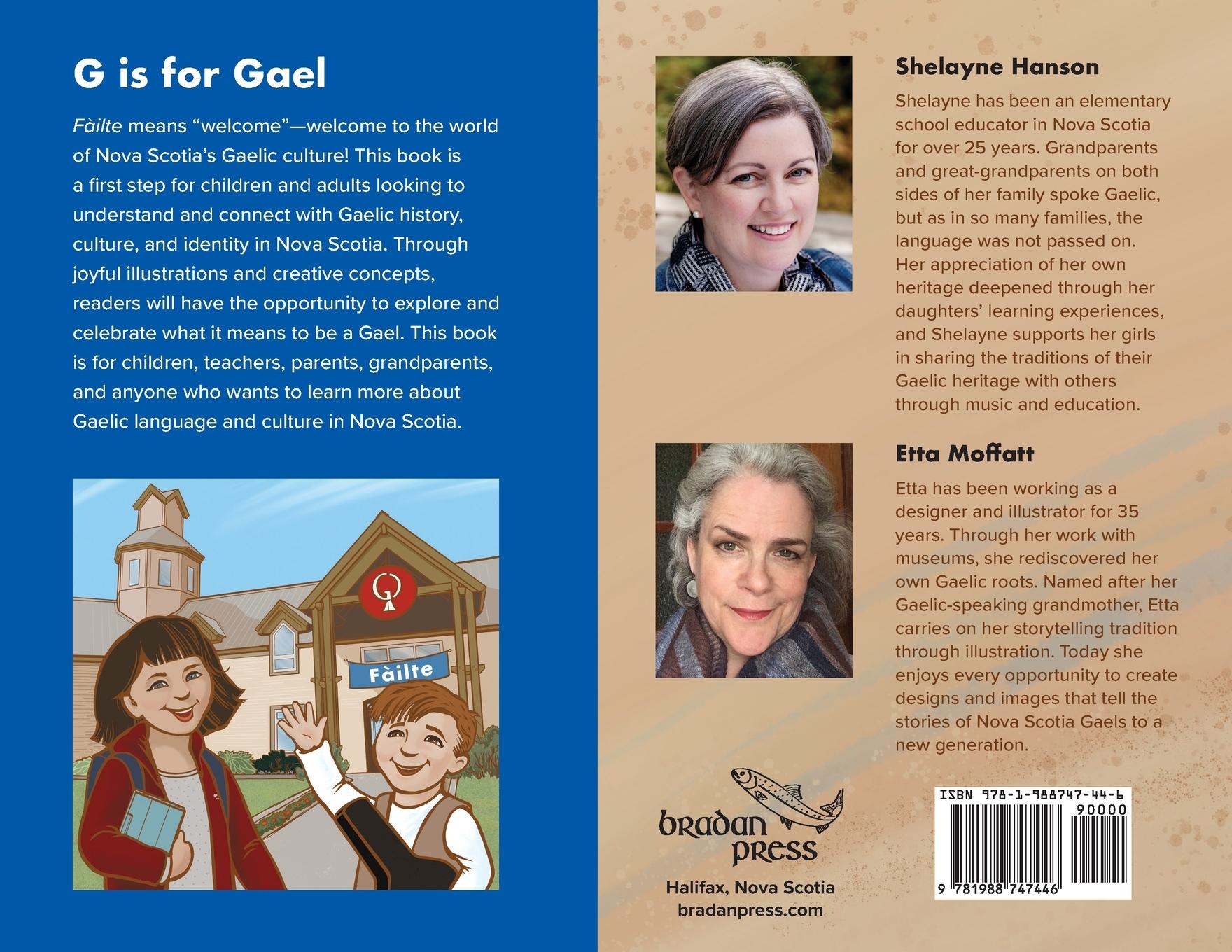 Rückseitencover G is for Gael