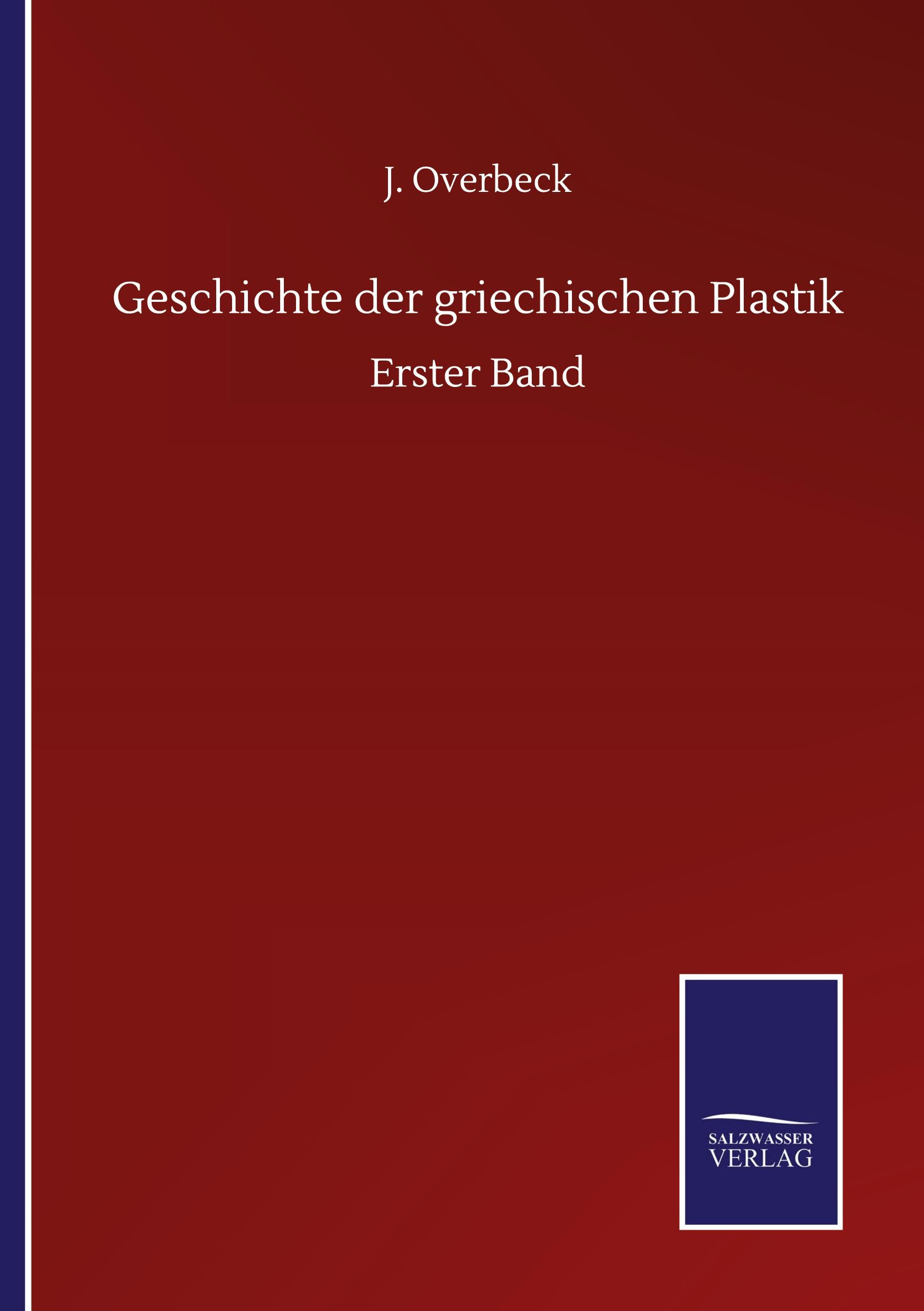 Vorderes Coverbild Geschichte der griechischen Plastik