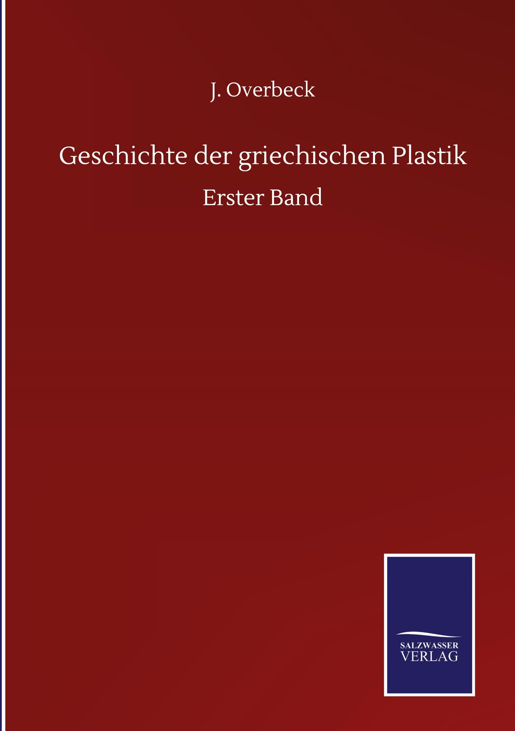 Vorderes Coverbild Geschichte der griechischen Plastik