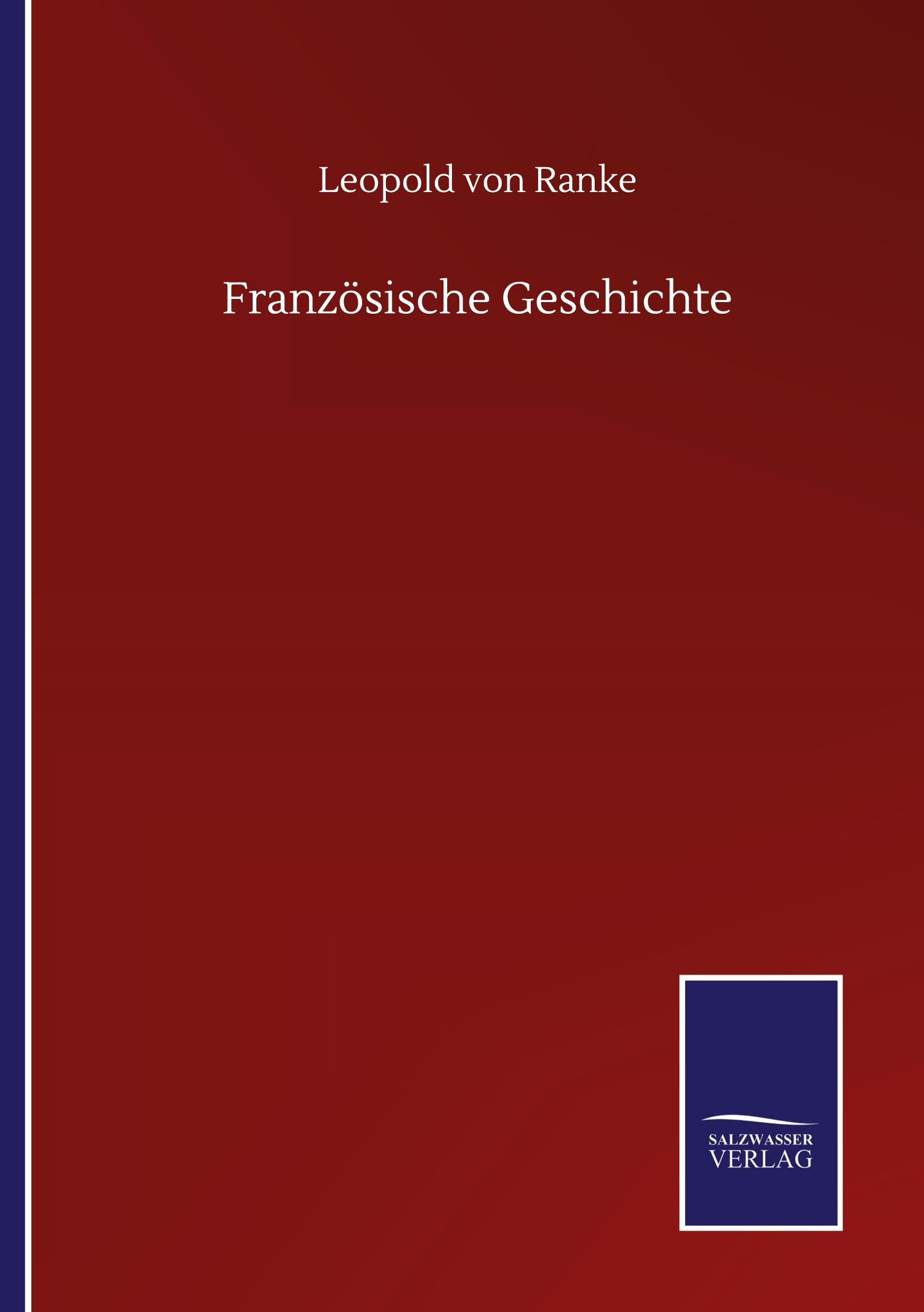 Vorderes Coverbild Französische Geschichte