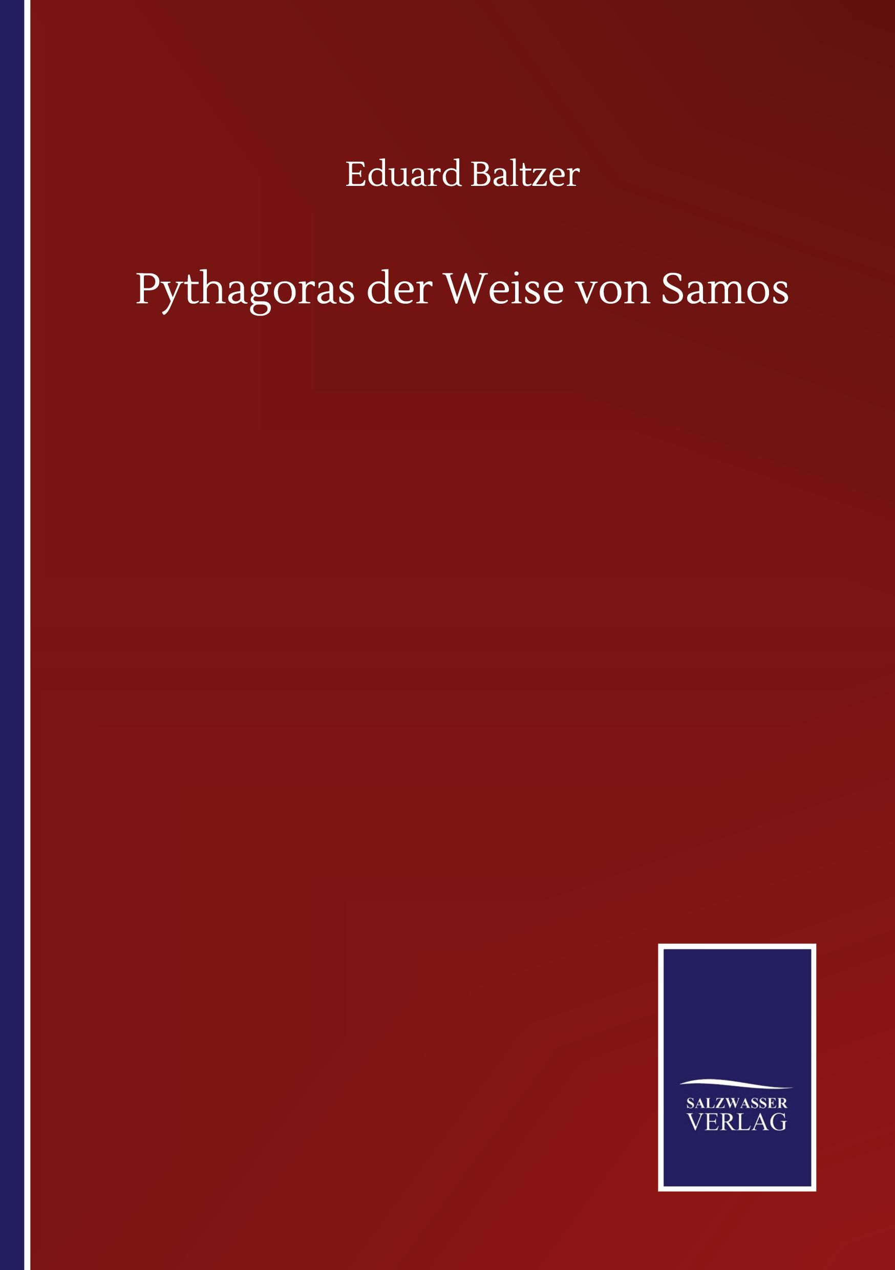 Vorderes Coverbild Pythagoras der Weise von Samos