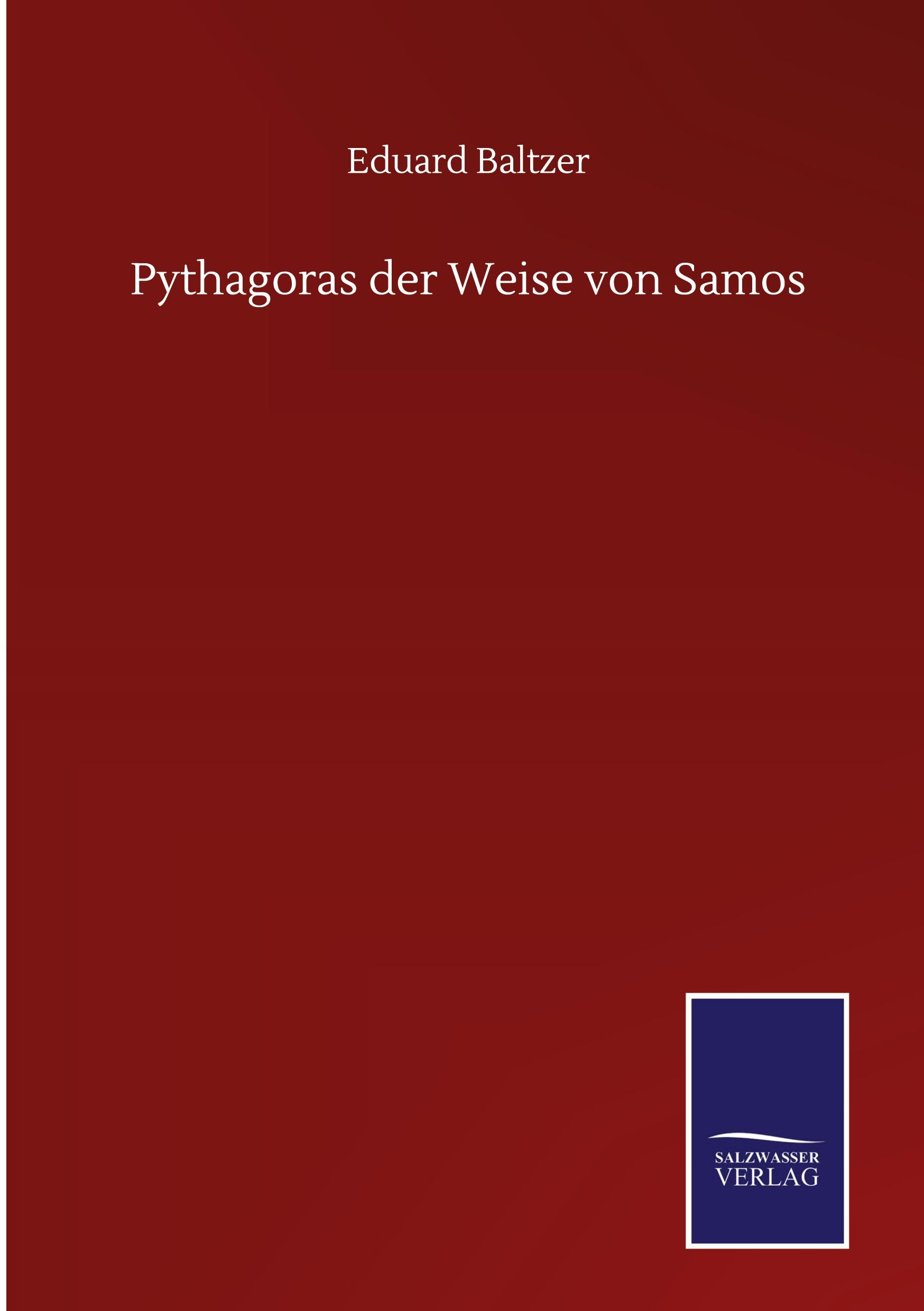 Vorderes Coverbild Pythagoras der Weise von Samos