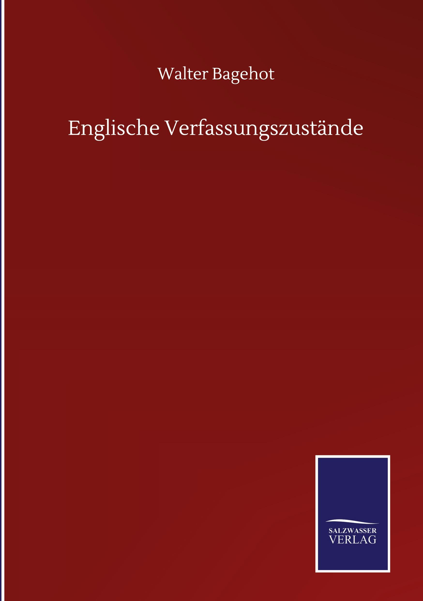 Vorderes Coverbild Englische Verfassungszustände