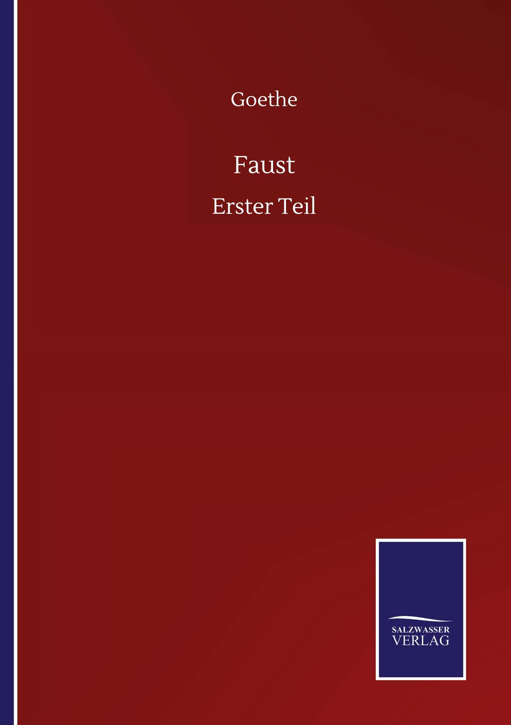 Vorderes Coverbild Faust