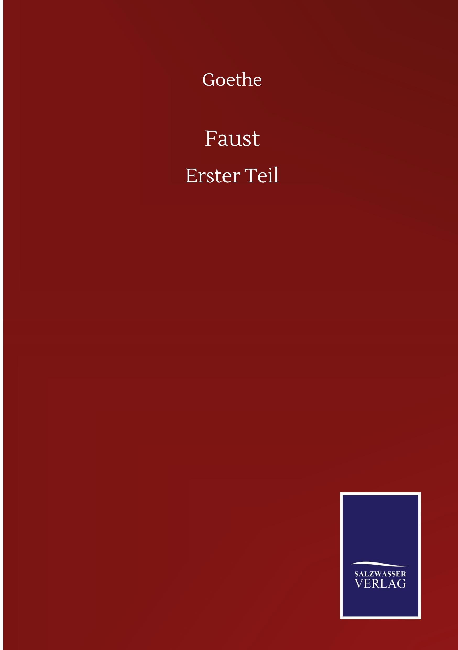 Vorderes Coverbild Faust