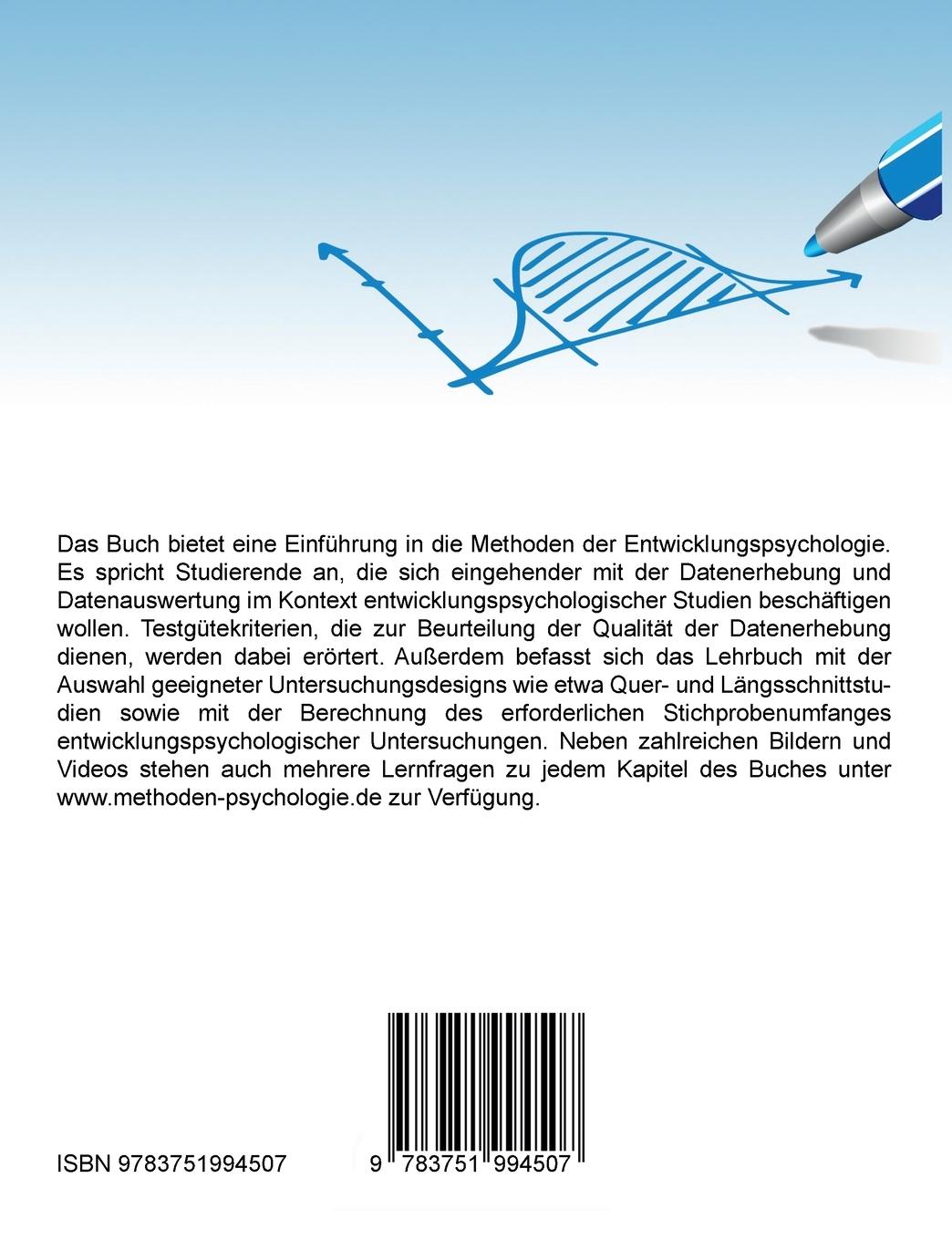 Rückseitencover Methoden der Entwicklungspsychologie