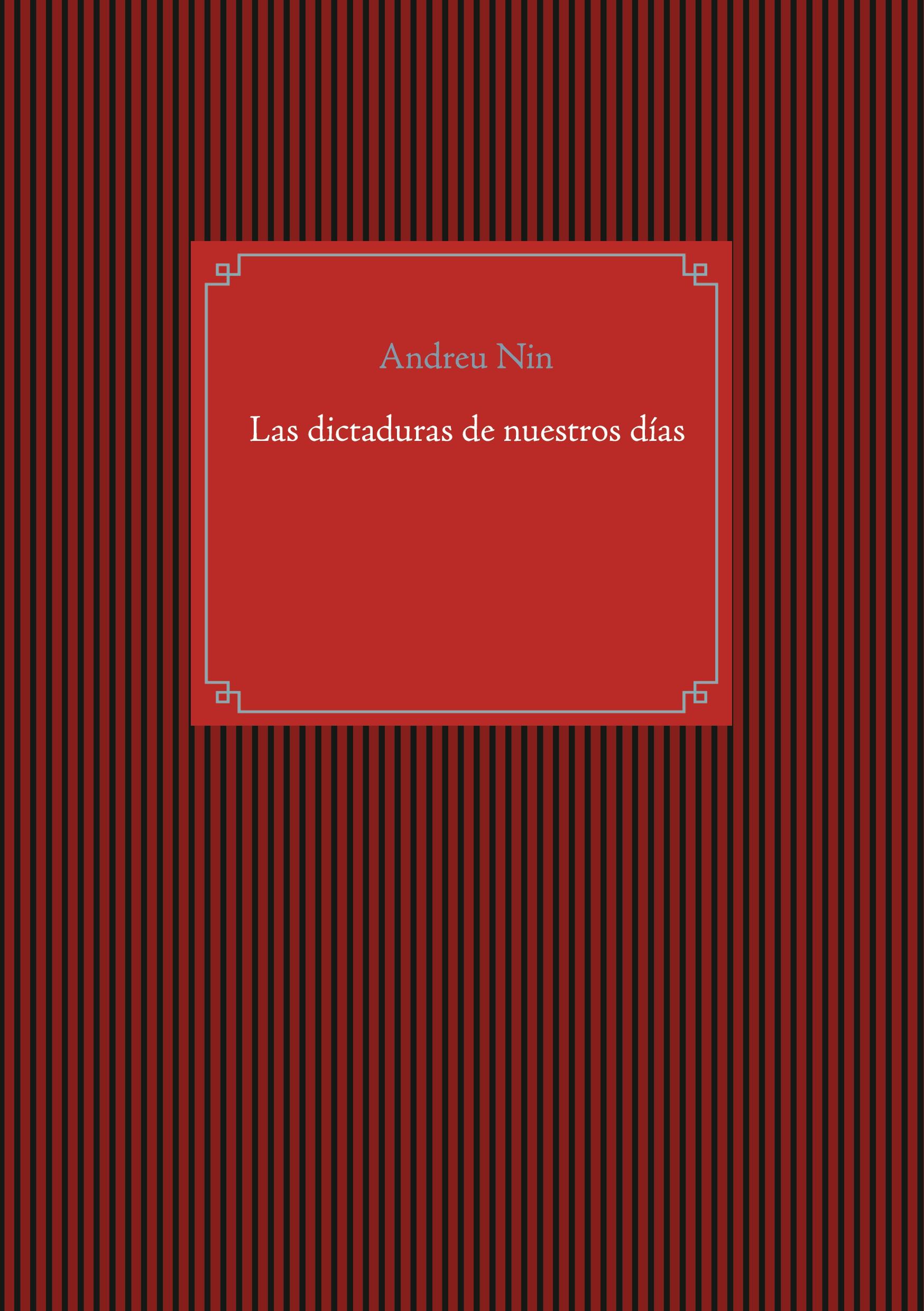 Vorderes Coverbild Las dictaduras de nuestros días