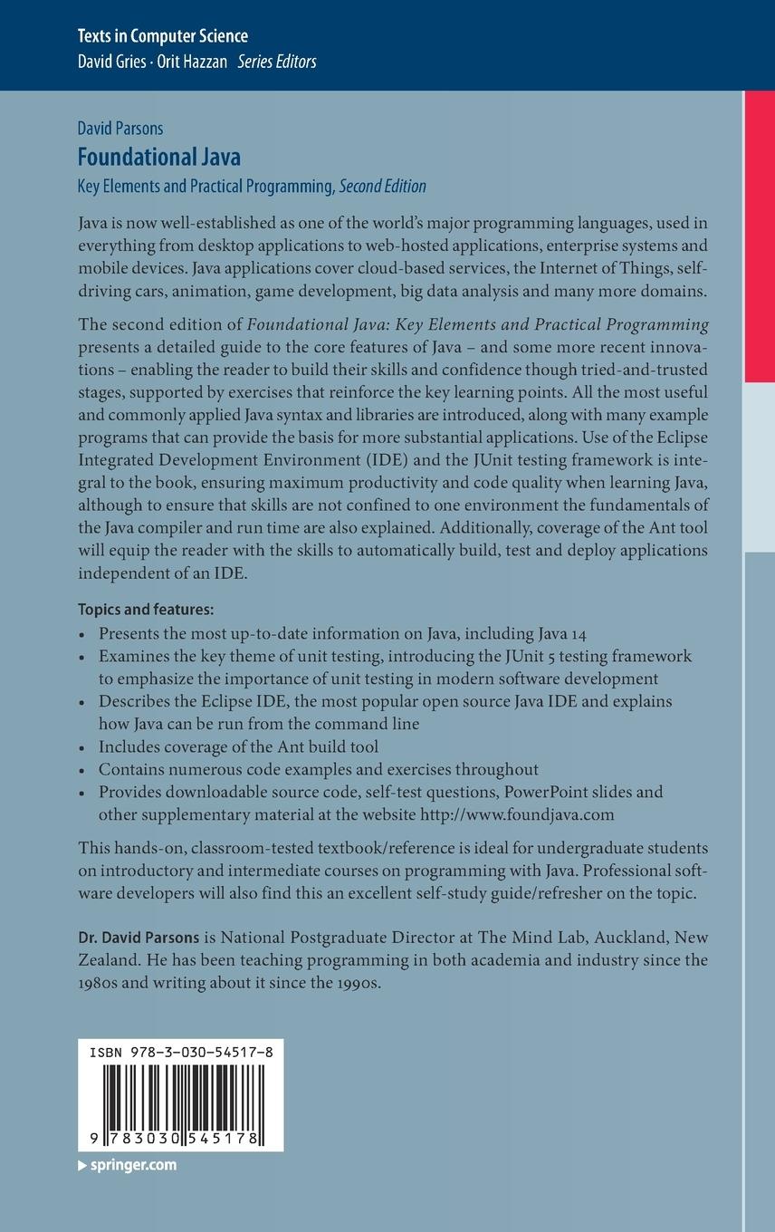 Rückseitencover Foundational Java