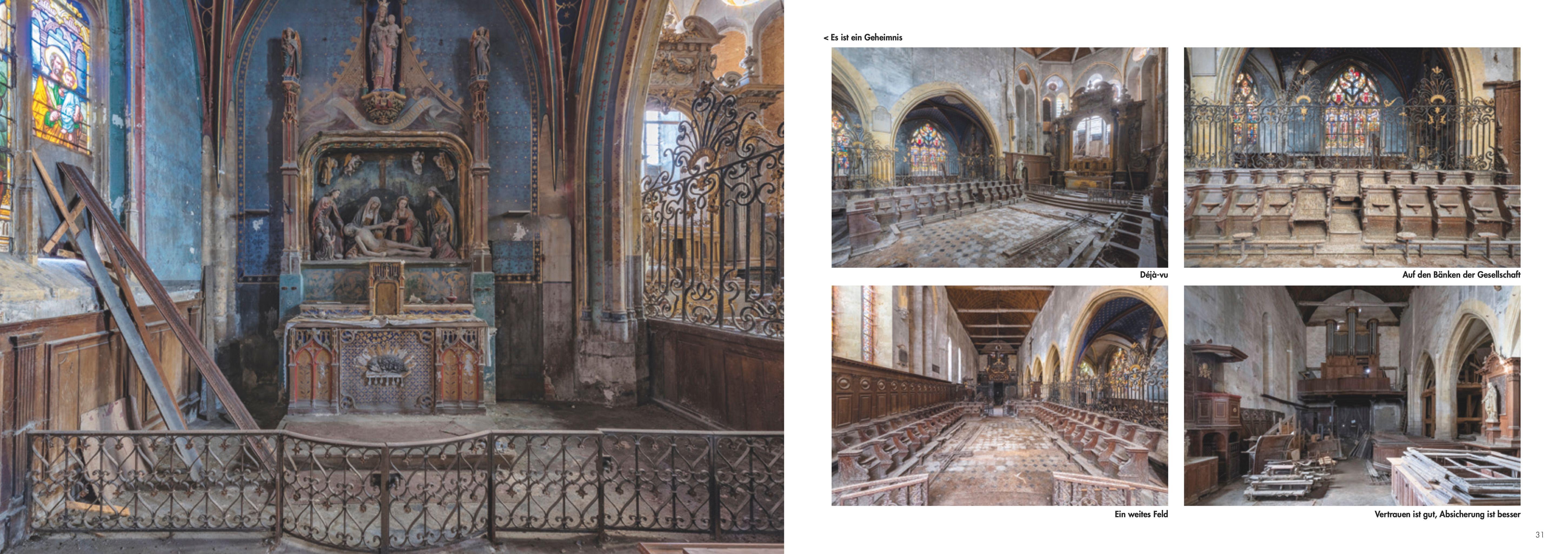 Beispielinhalt (Bild) Verlassene Kirchen