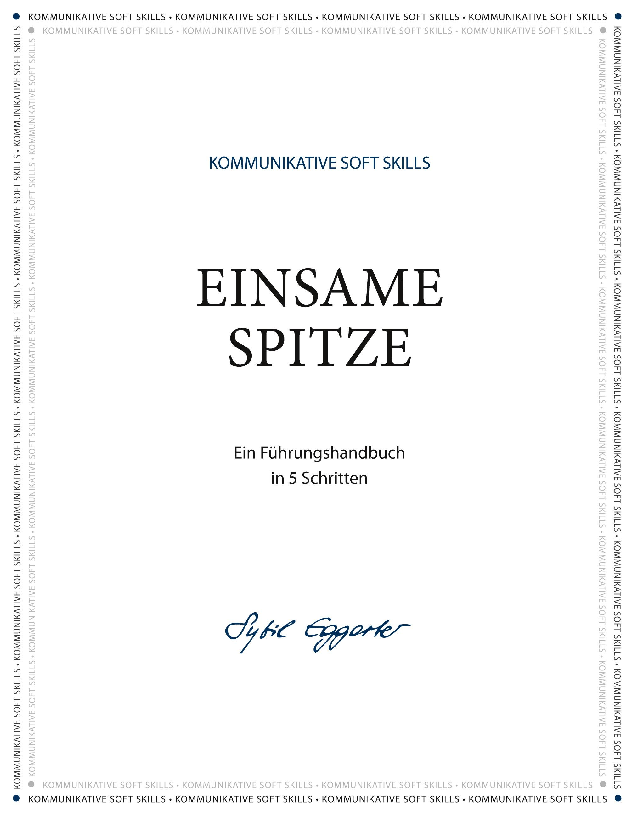Vorderes Coverbild Einsame Spitze