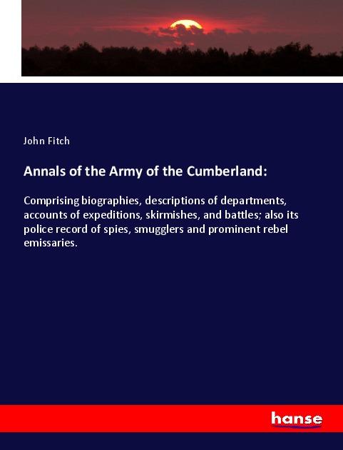 Vorderes Coverbild Annals of the Army of the Cumberland: