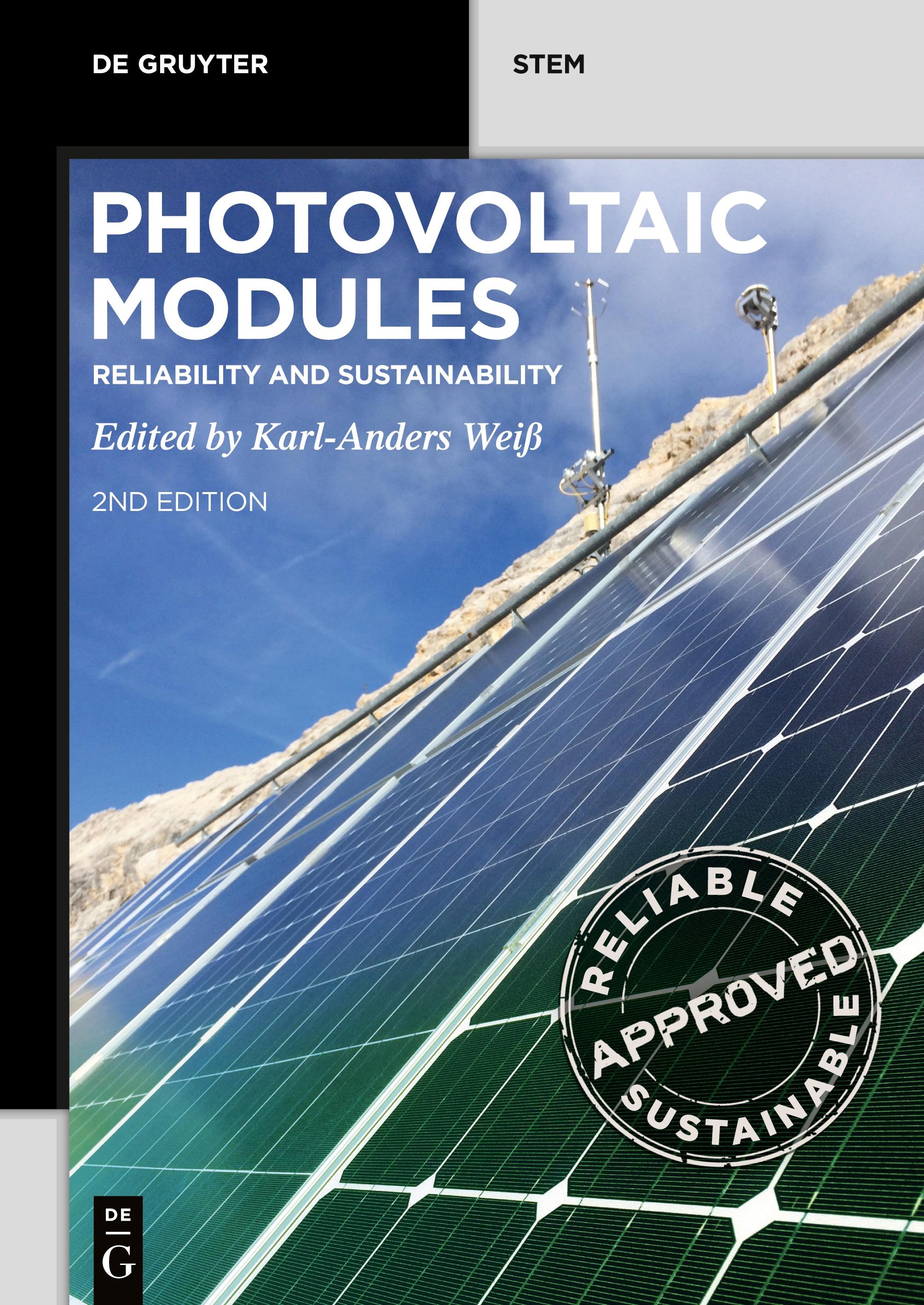 Vorderes Coverbild Photovoltaic Modules