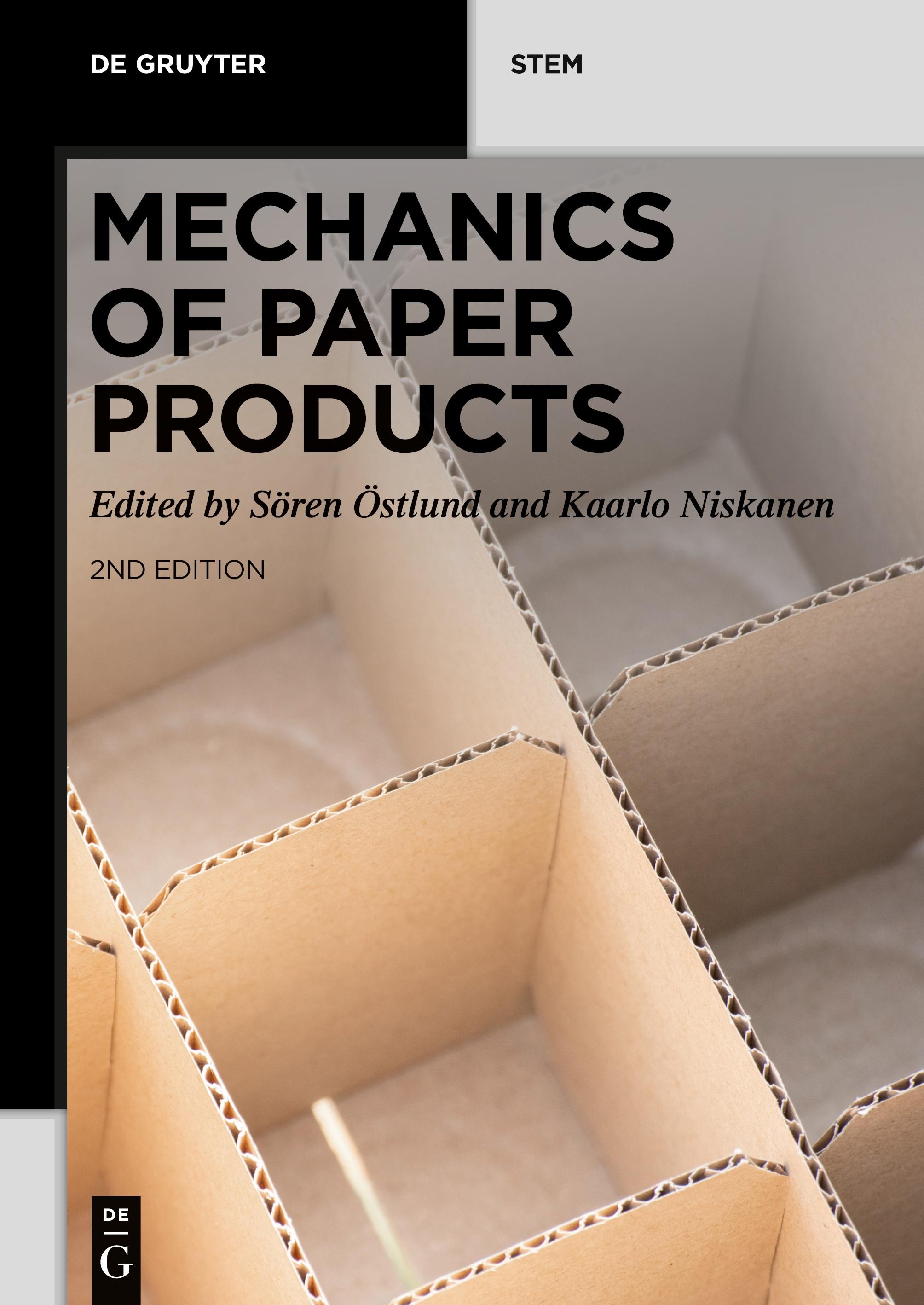 Vorderes Coverbild Mechanics of Paper Products
