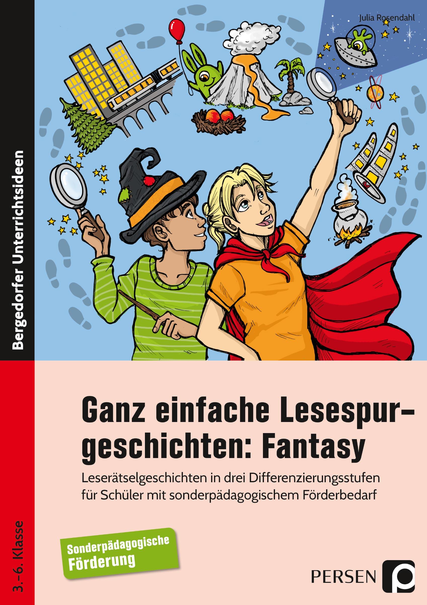 Vorderes Coverbild Ganz einfache Lesespurgeschichten: Fantasy