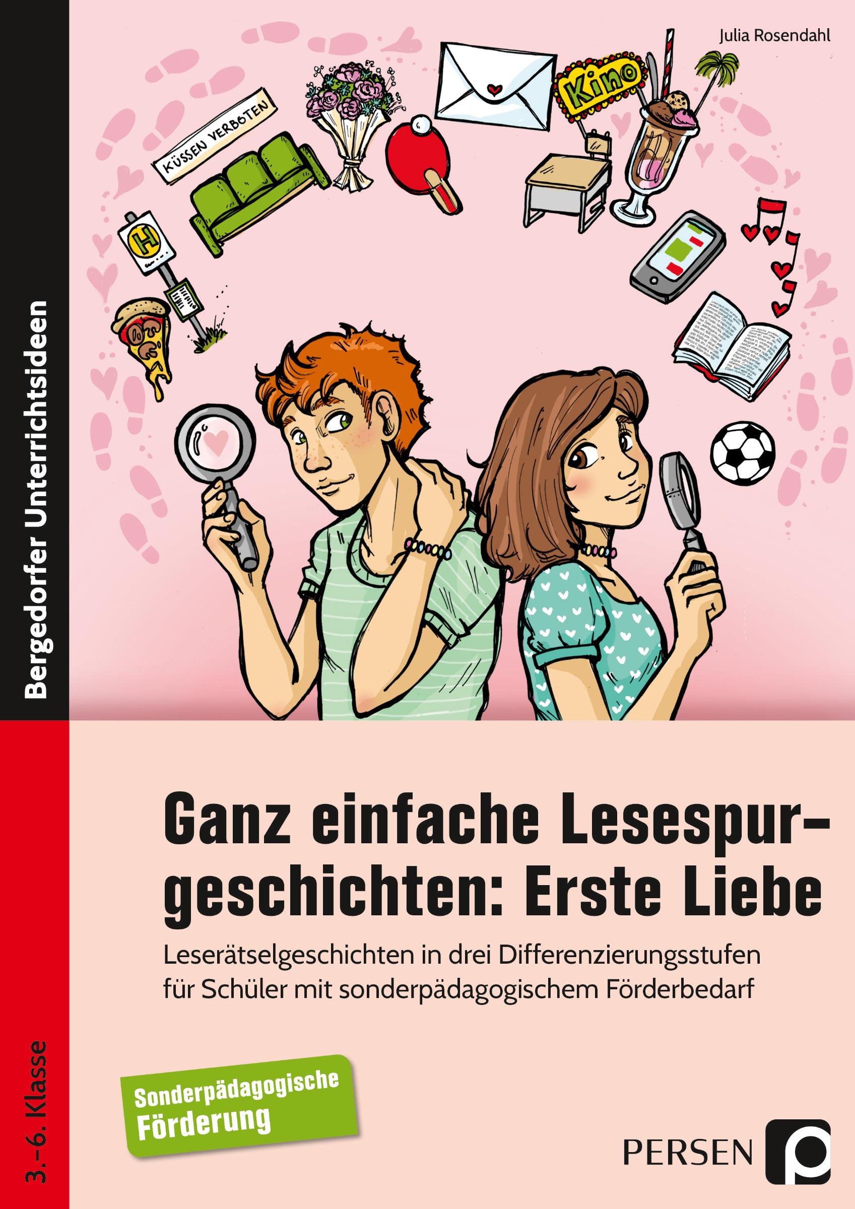 Vorderes Coverbild Ganz einfache Lesespurgeschichten: Erste Liebe
