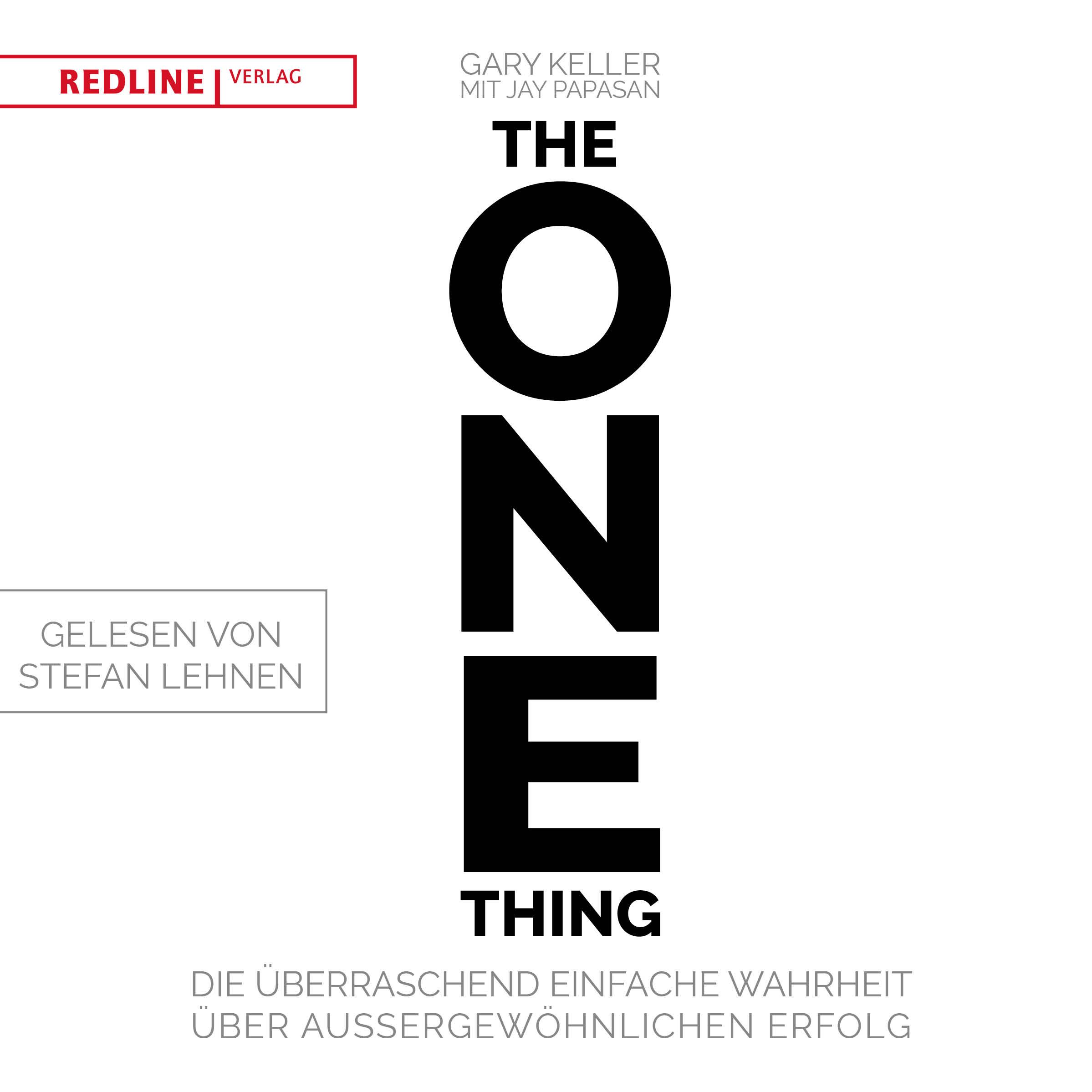 Vorderes Coverbild The One Thing