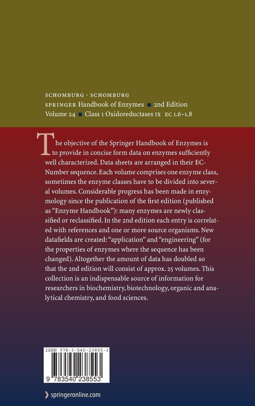 Rückseitencover Class 1 Oxidoreductases IX
