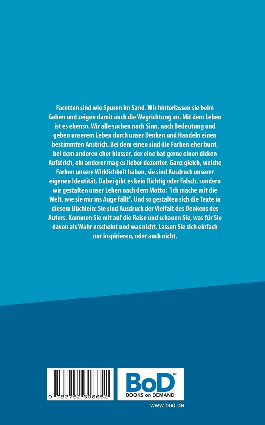 Rückseitencover Facetten des Lebens