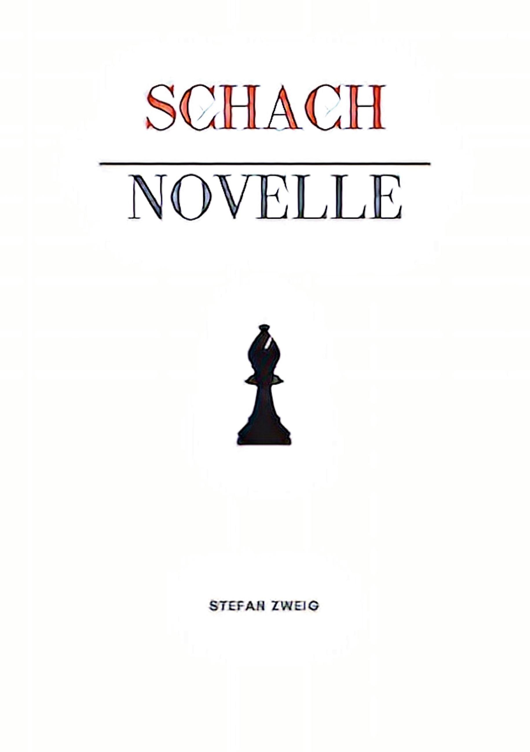 Vorderes Coverbild Schachnovelle