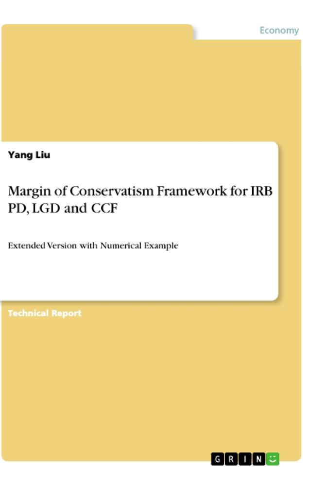 Vorderes Coverbild Margin of Conservatism Framework for IRB PD, LGD and CCF