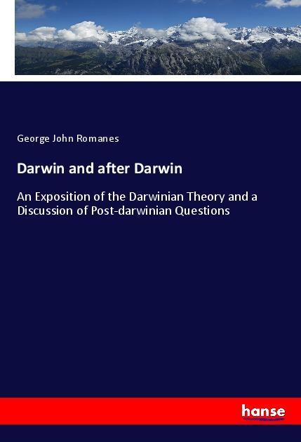 Vorderes Coverbild Darwin and after Darwin