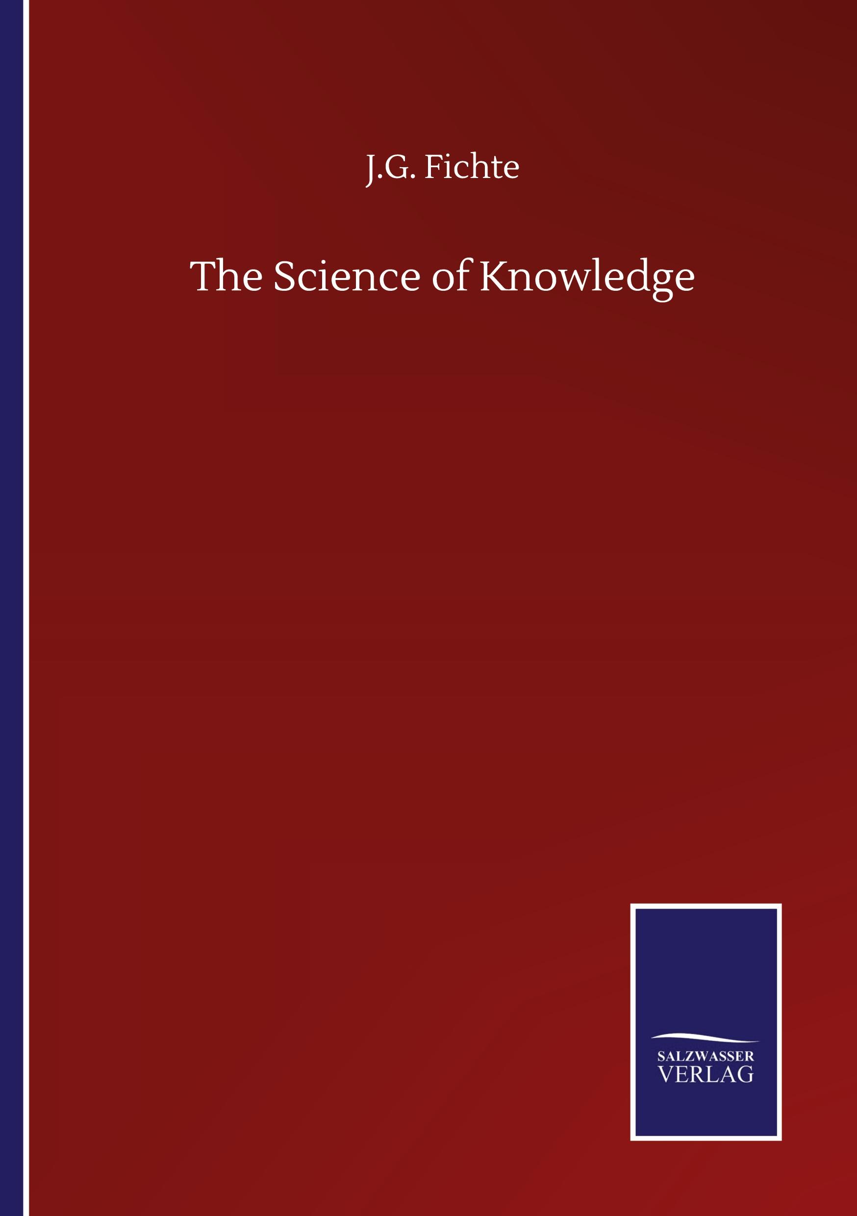 Vorderes Coverbild The Science of Knowledge