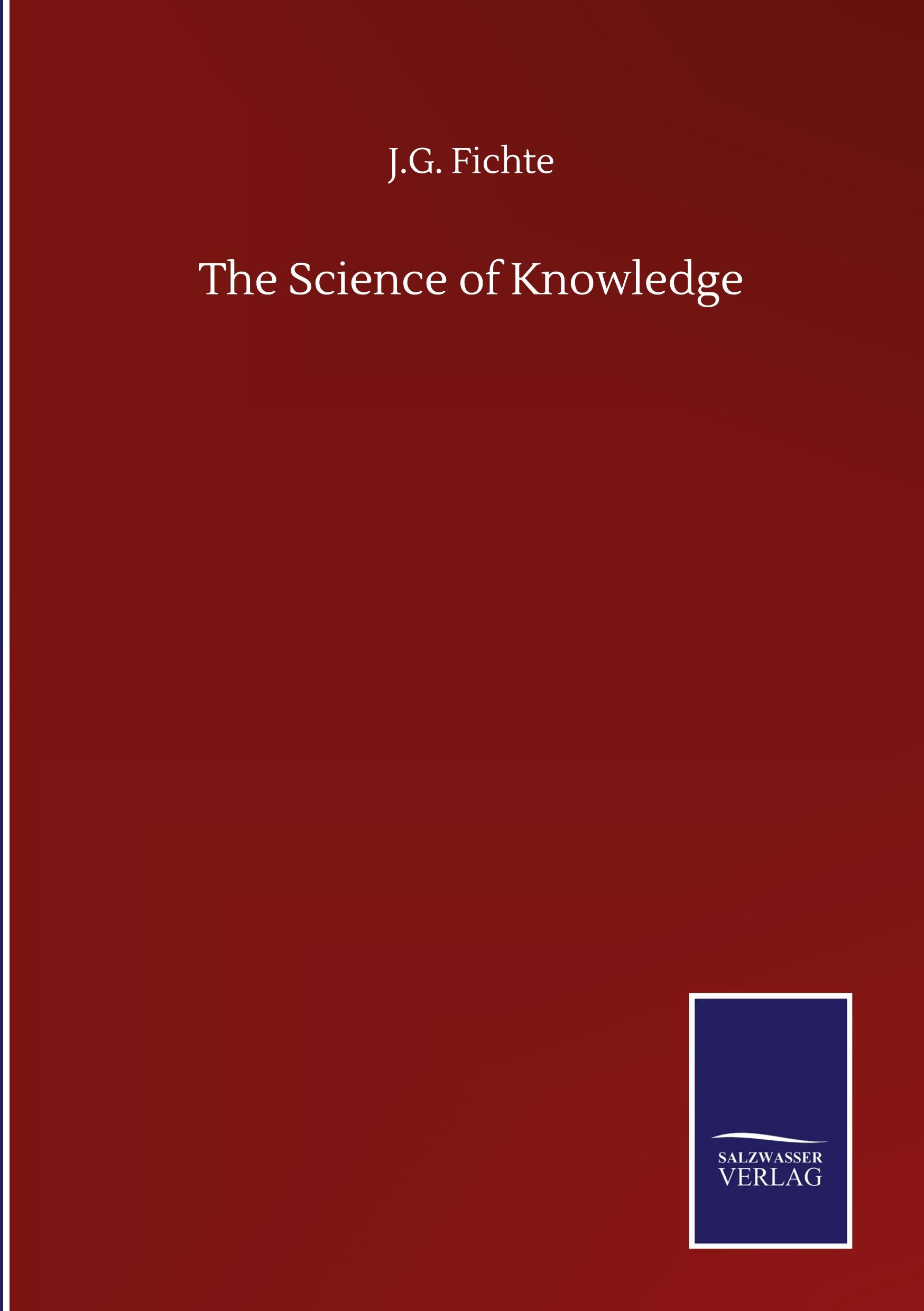 Vorderes Coverbild The Science of Knowledge