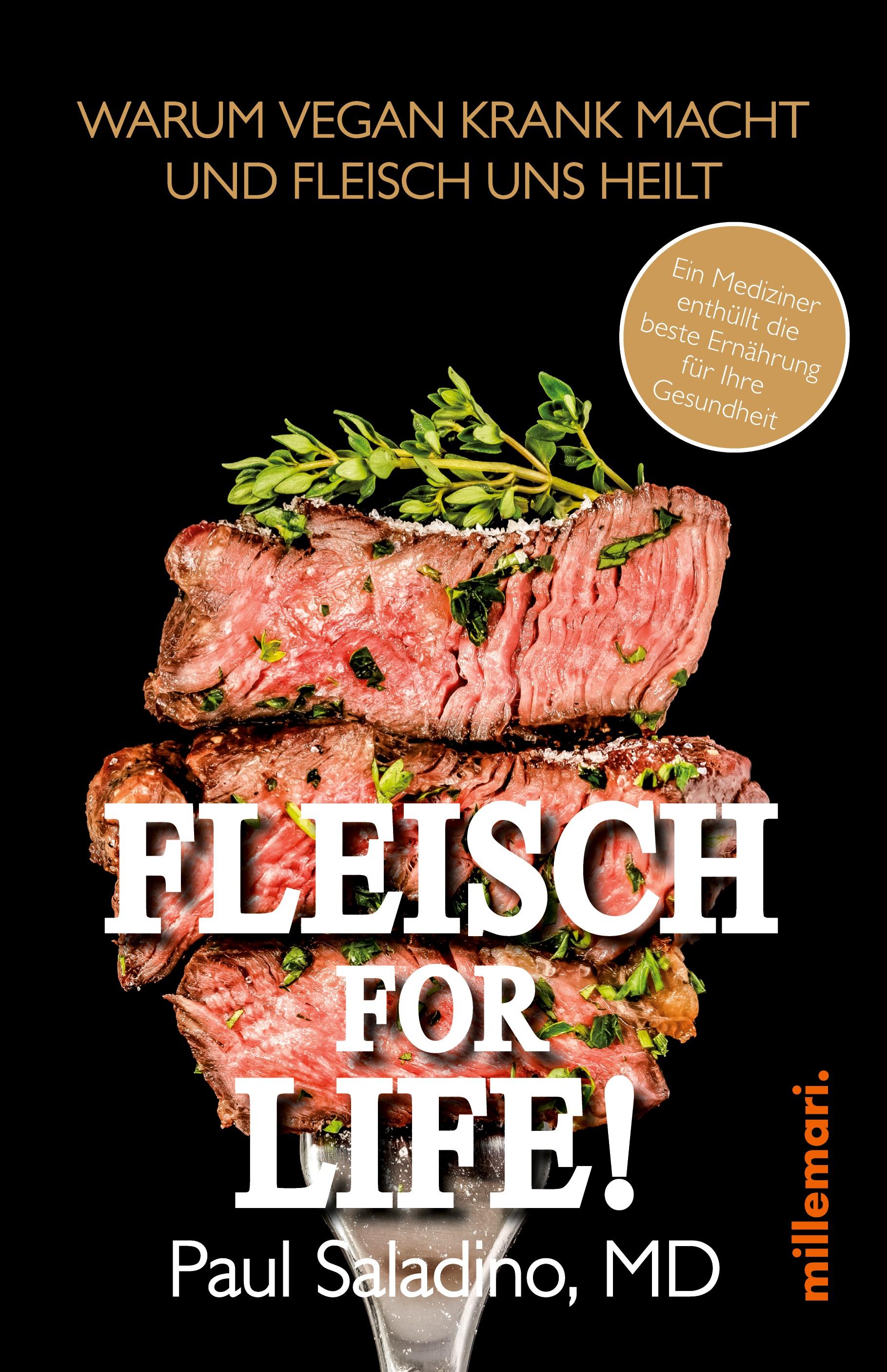 Vorderes Coverbild FLEISCH FOR LIFE!