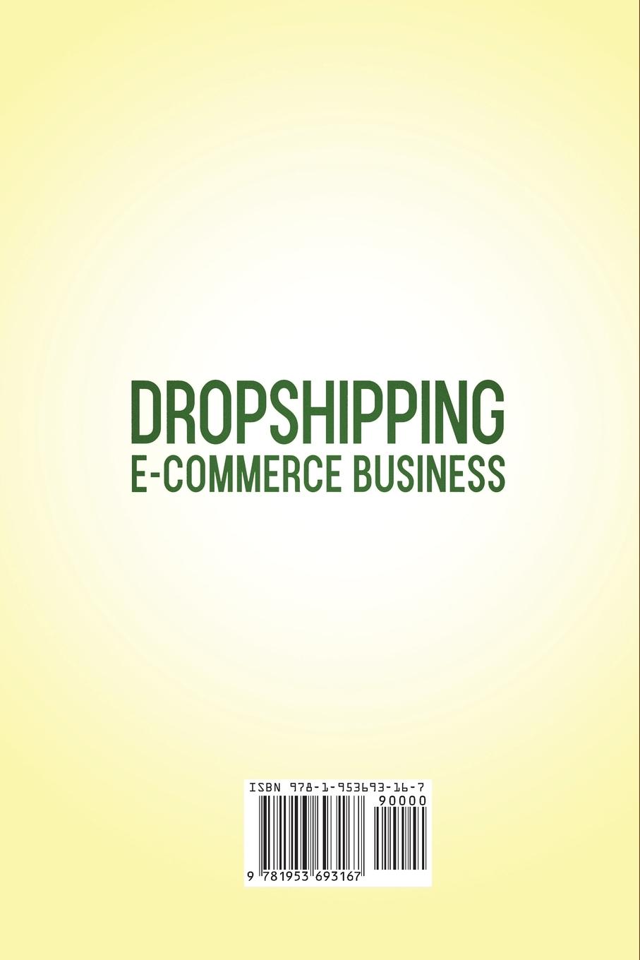 Rückseitencover Dropshipping Ecommerce Business Model #2020