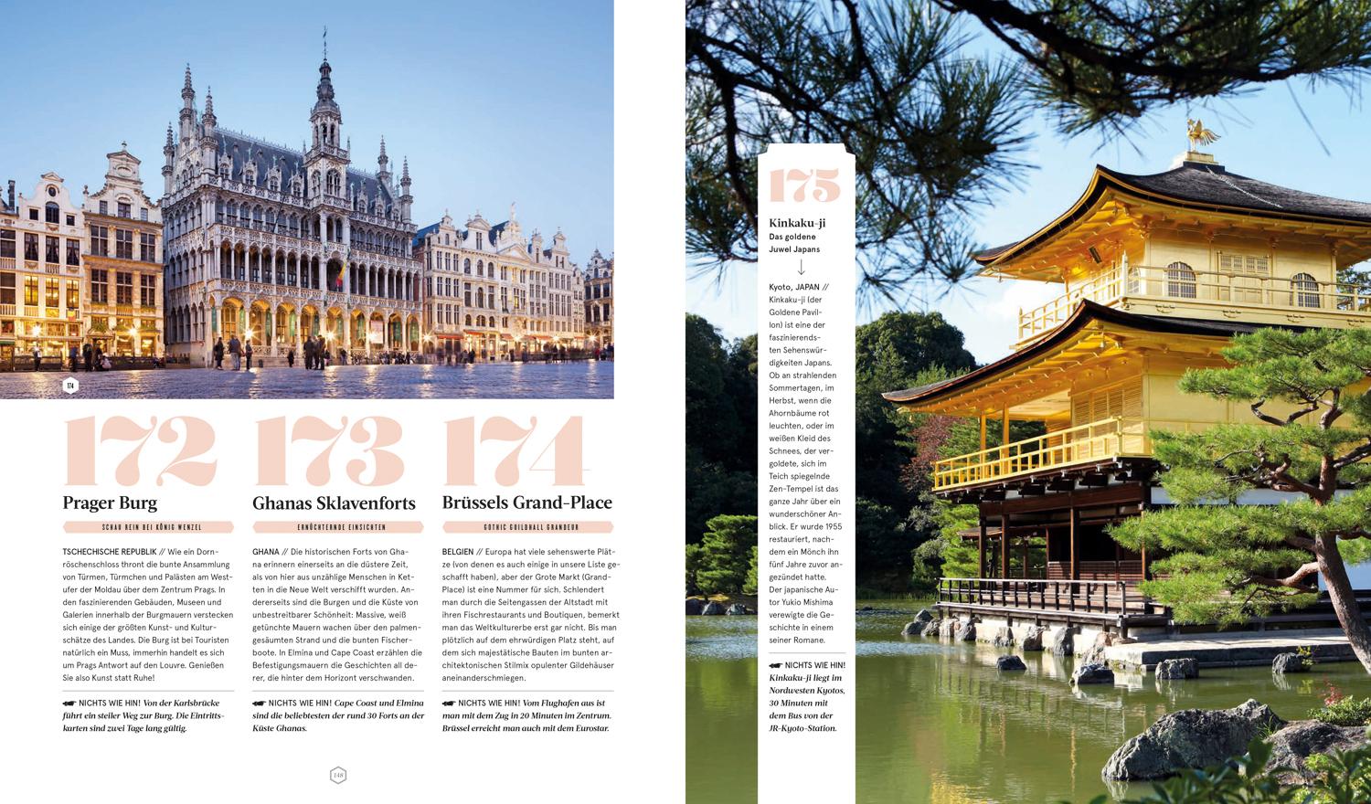 Beispielinhalt (Bild) Lonely Planet Bildband Ultimative Reiseziele