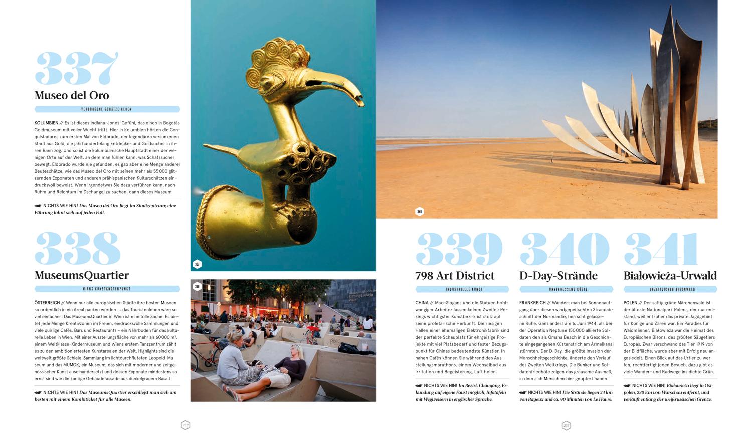 Beispielinhalt (Bild) Lonely Planet Bildband Ultimative Reiseziele