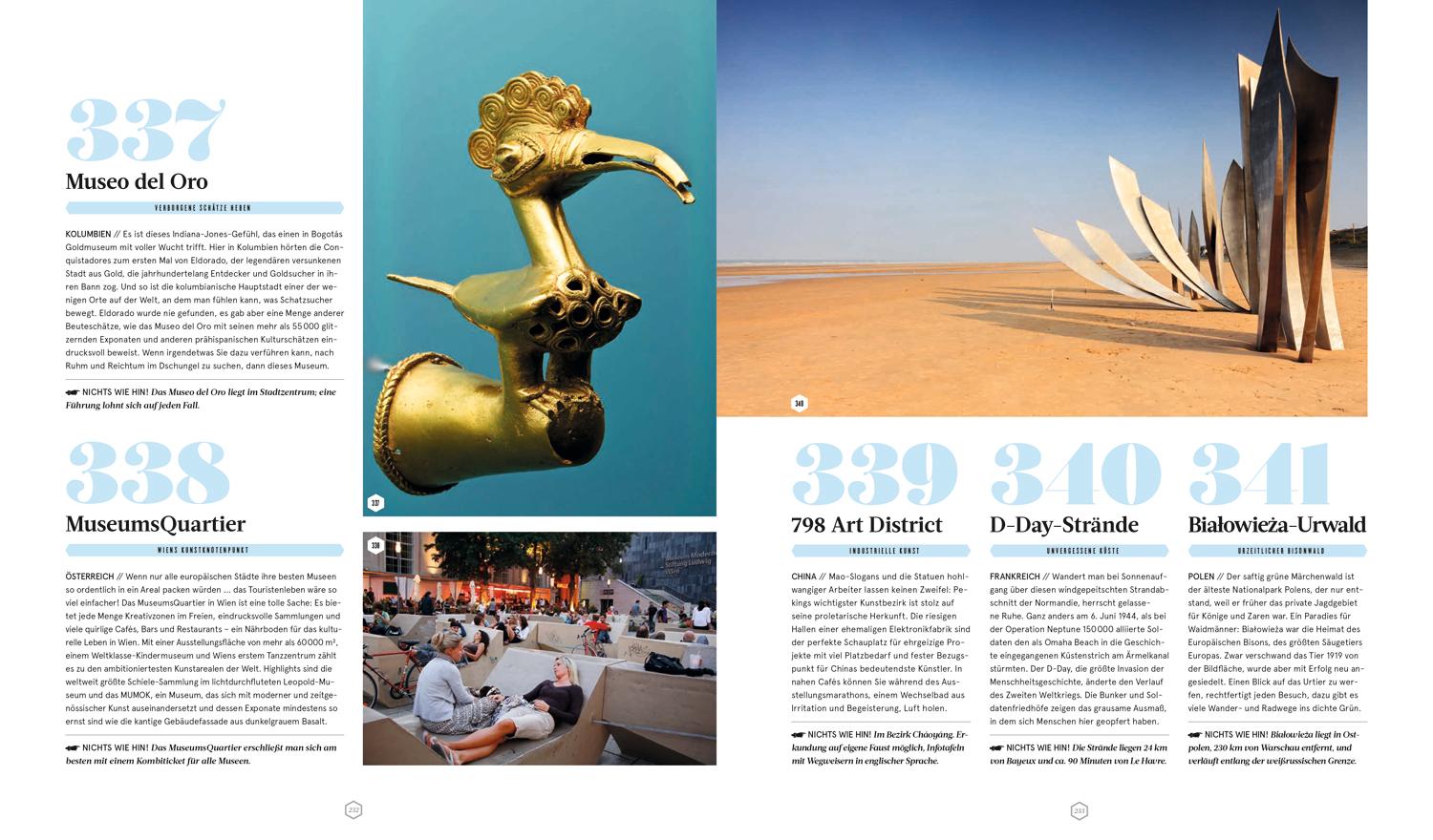 Beispielinhalt (Bild) Lonely Planet Bildband Ultimative Reiseziele